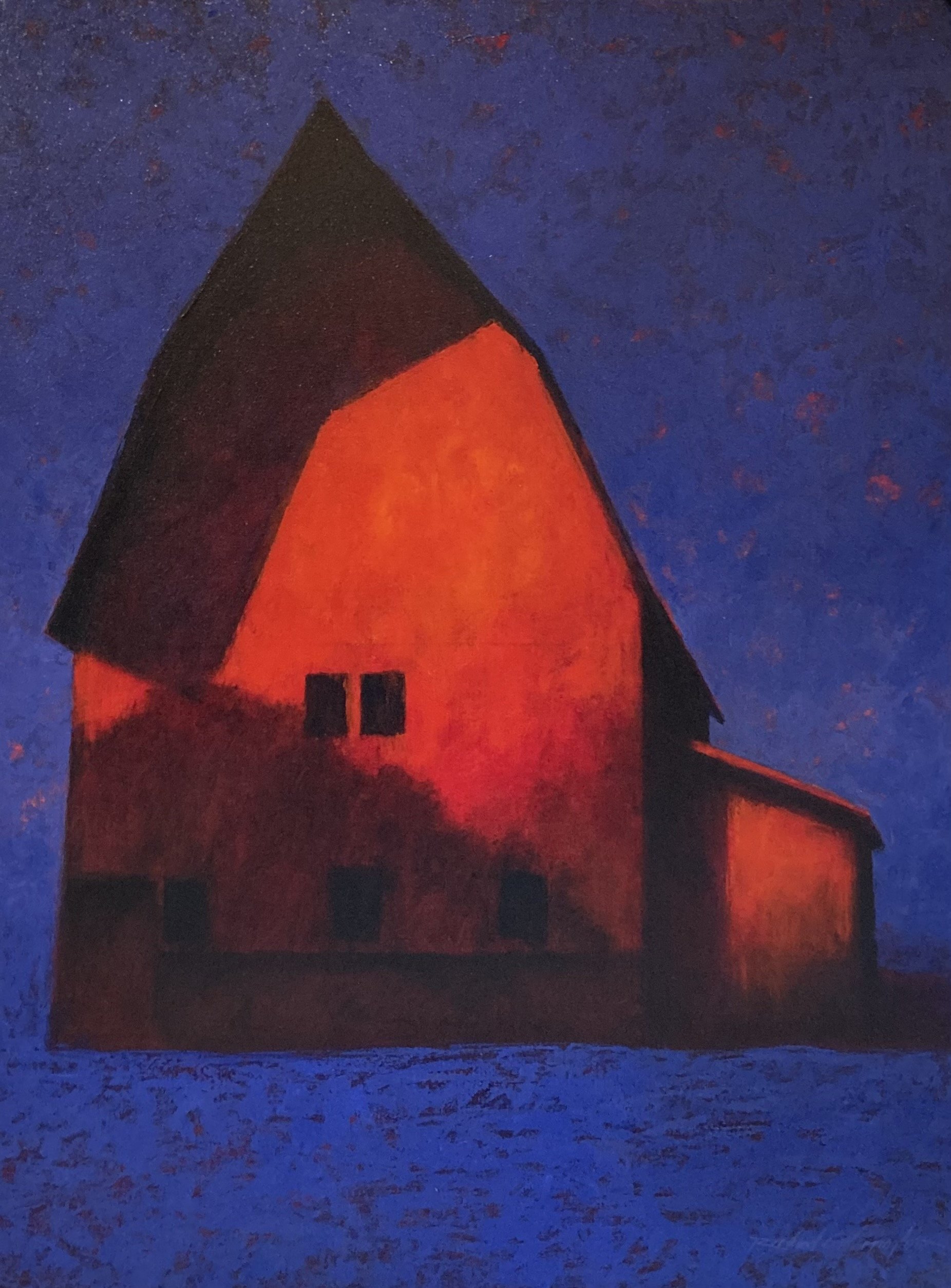 Shadow of a Tree Line Study 40x30.jpg