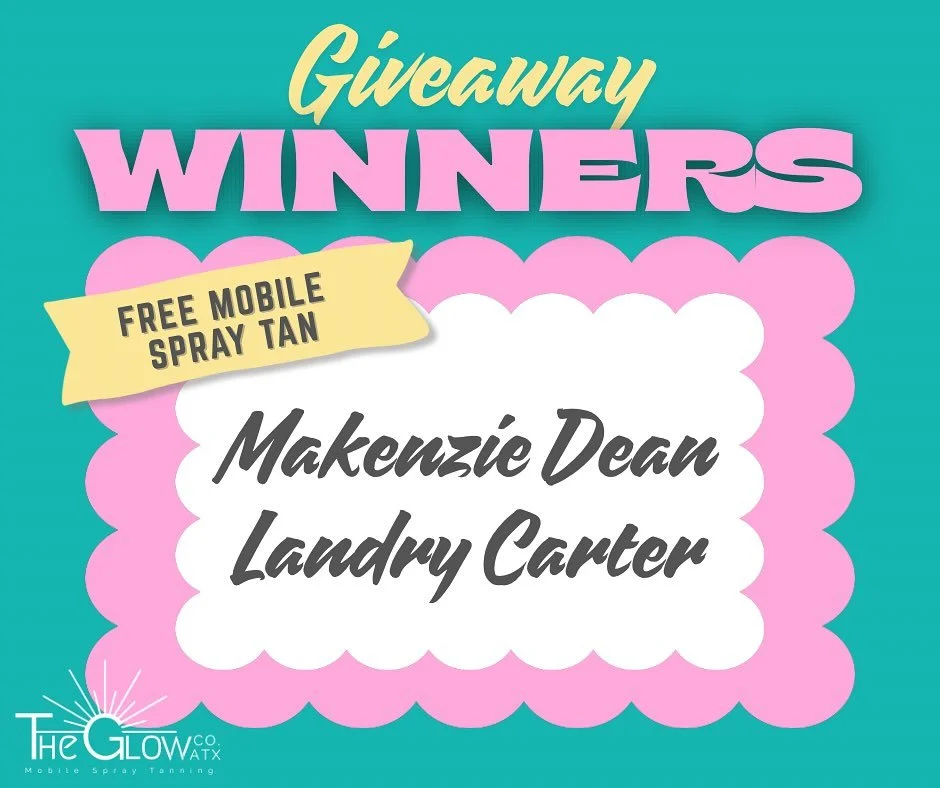 Congratulations to our winners! We&rsquo;ll be in touch!