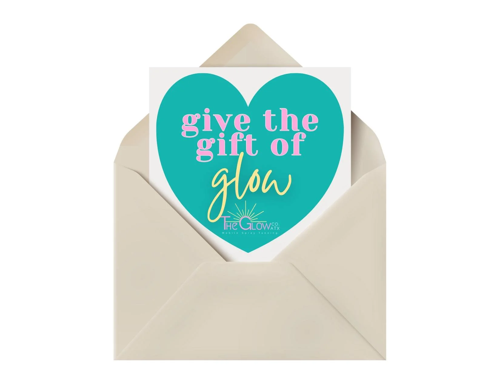 The gift that always fits: a flawless spray tan by The Glow Co. ATX

🩷Friend. 
💜Daughter.
💛Yourself.
Glow Worth Gifting.

 #spraytan #theglowcoatx #libertyhilltx