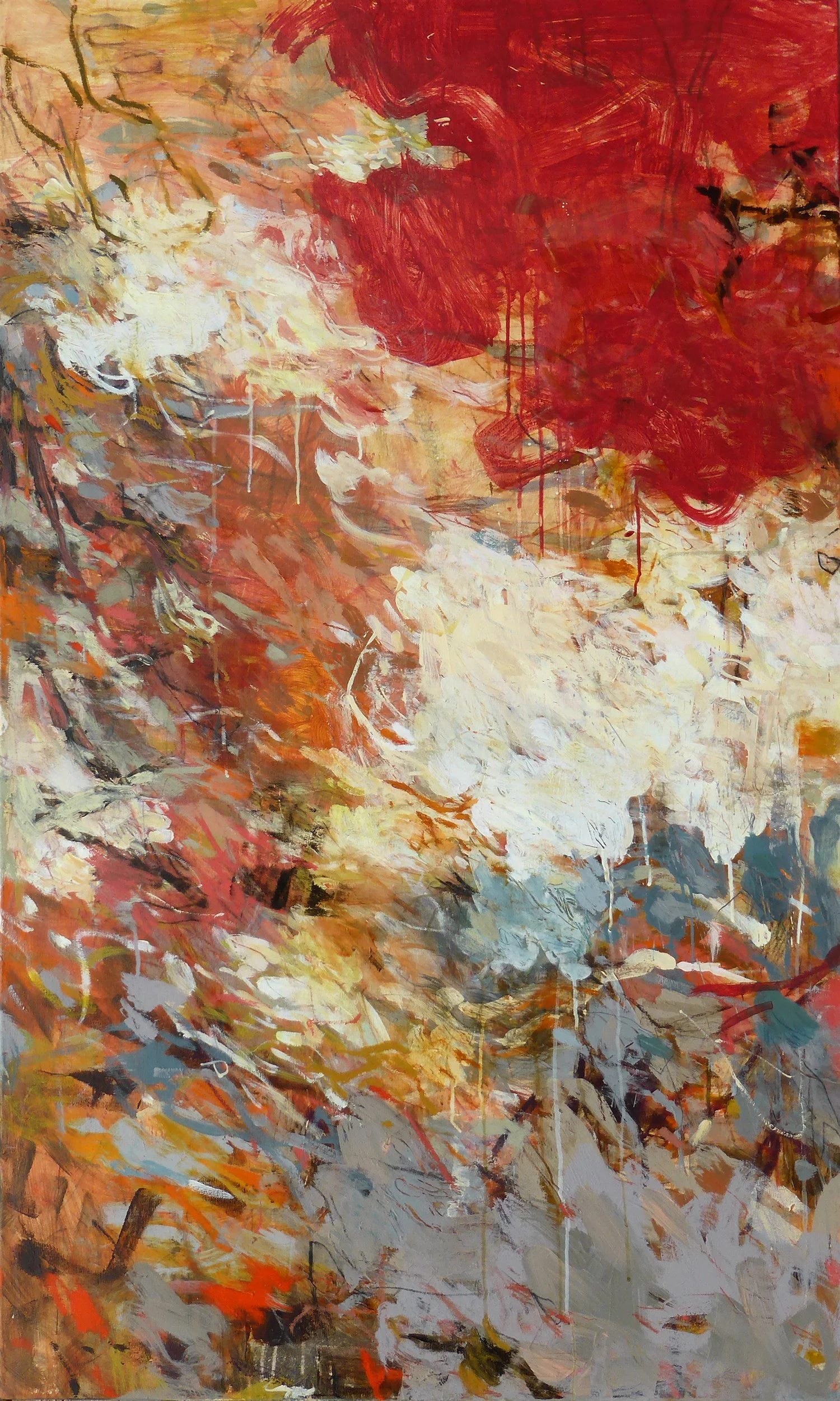 VAGABONDS
Acrylic, plaster on canvas