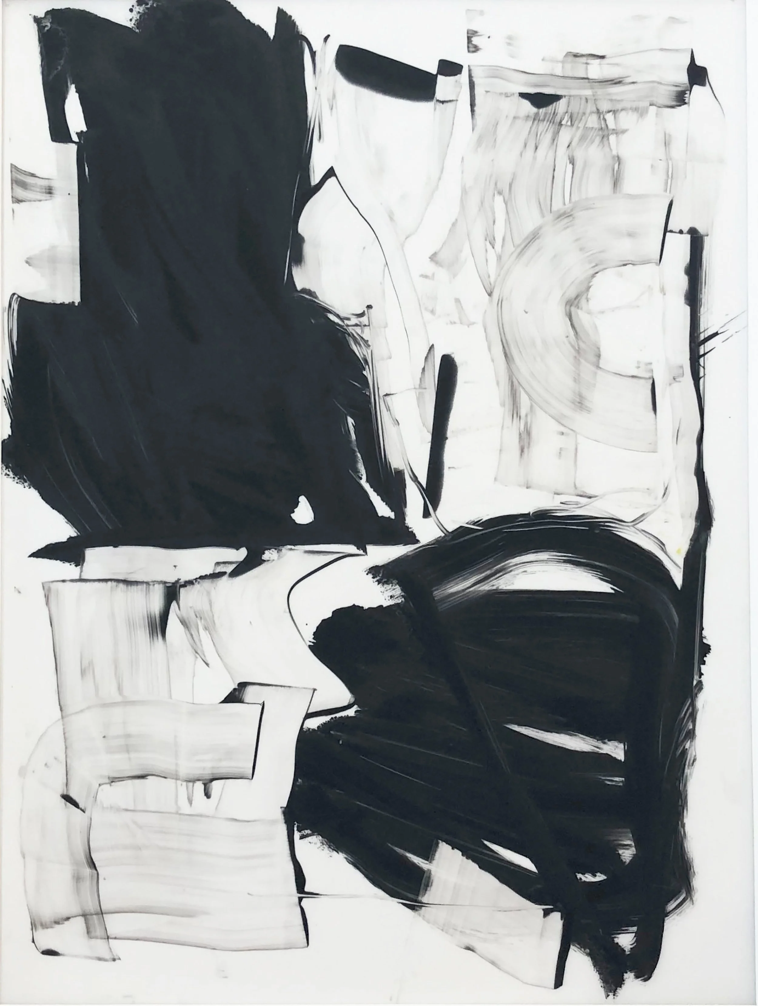 DRAWING 1 12" x 9"
Mixed media on synthetic paper