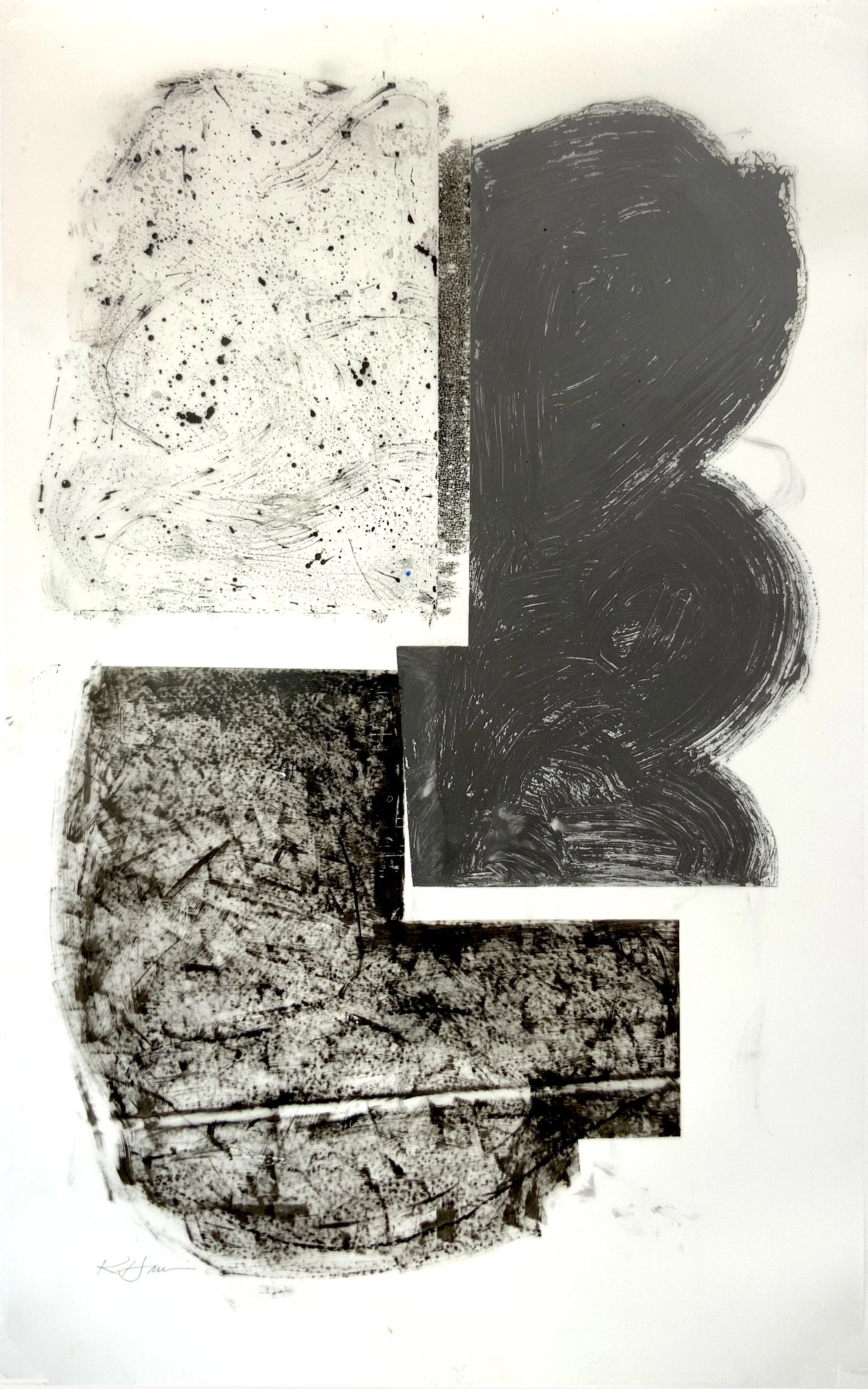 ROLY POLY 40" X 25"  
Mixed media on synthetic paper
(SOLD)