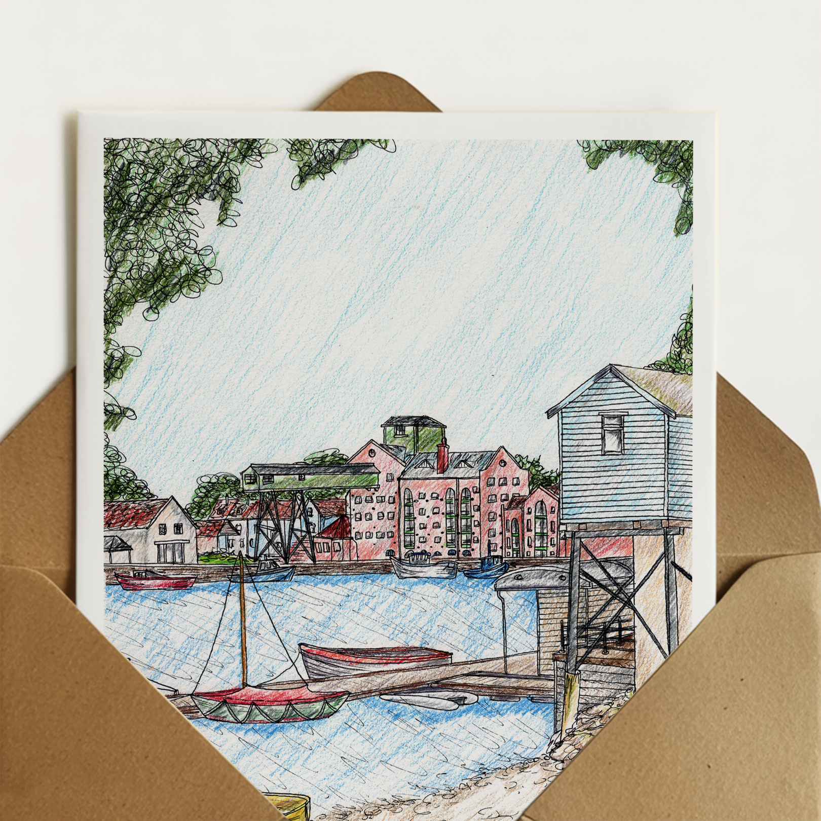 Wells-Next-The-Sea - Greeting Card