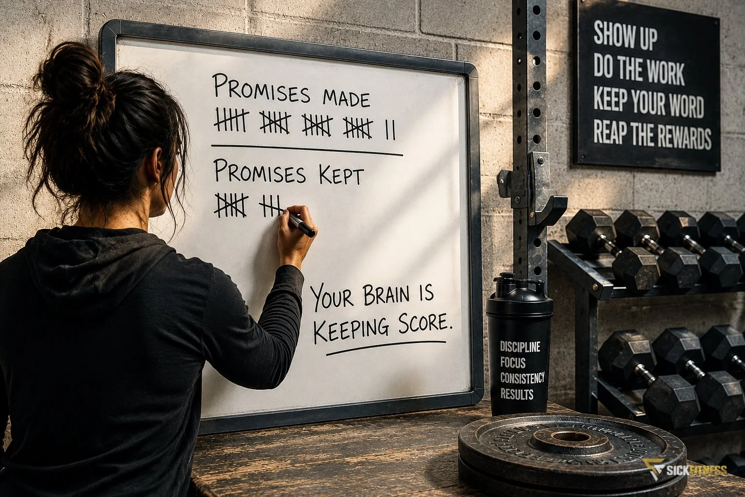 The Cost of Constantly Letting Yourself Off the Hook