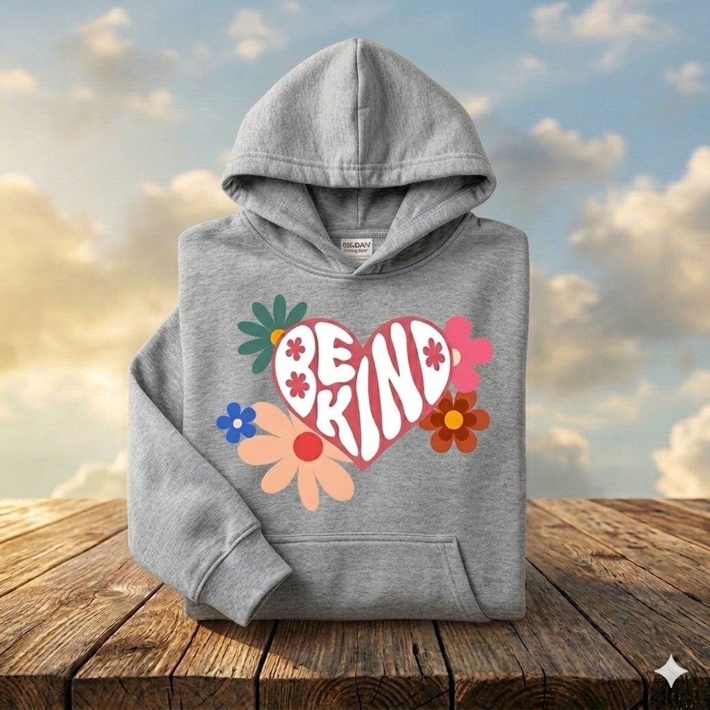 Be Kind Flower Grey.jpg