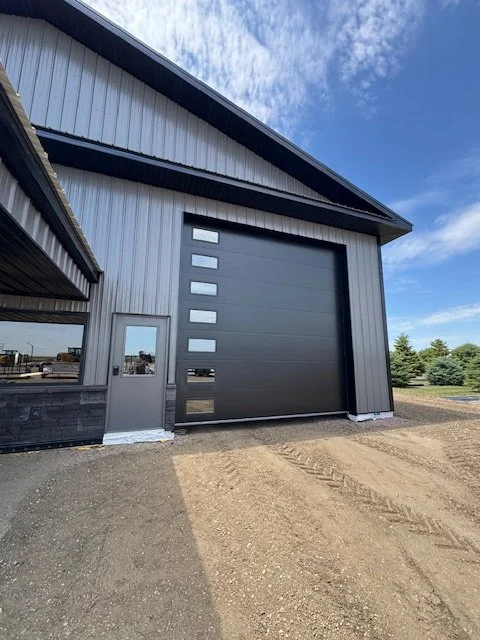 Vertical Window Garage Door Best Quality Mandan North Dakota