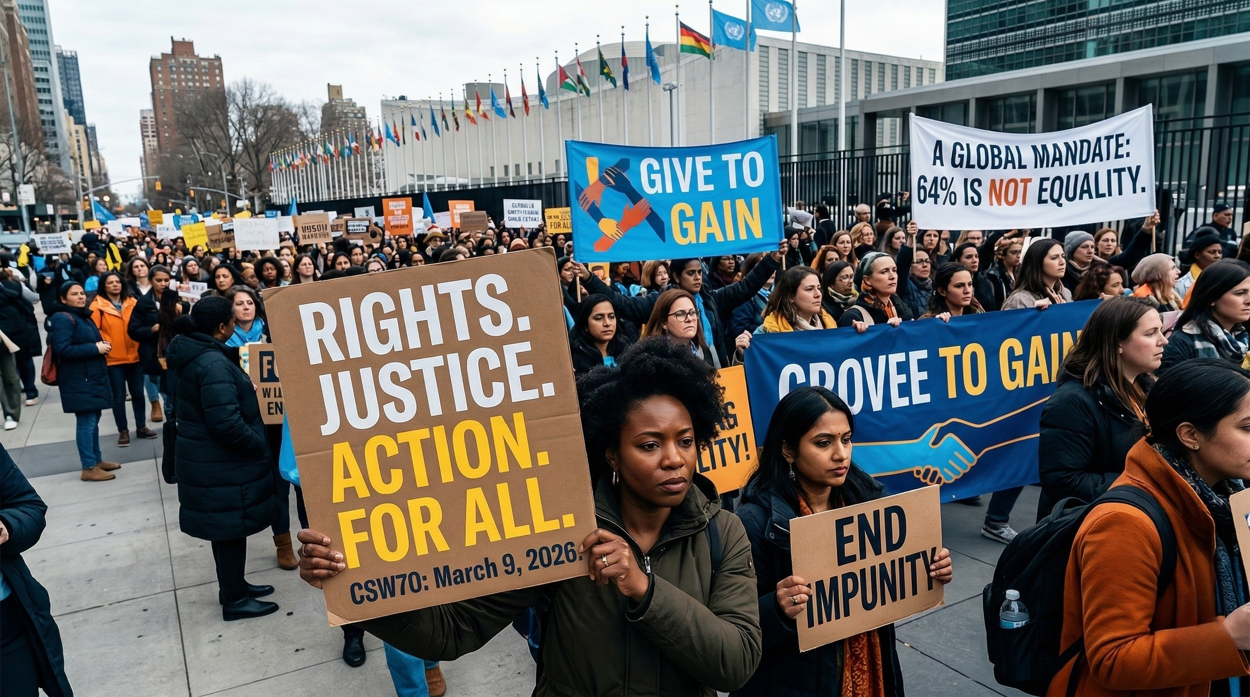 International Women’s Day 2026: Rights. Justice. Action. For ALL Women and Girls.