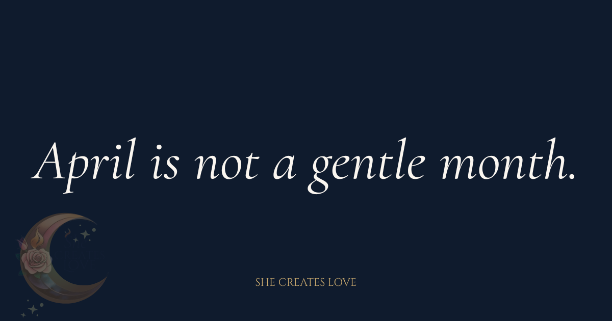 What April Asked of Us