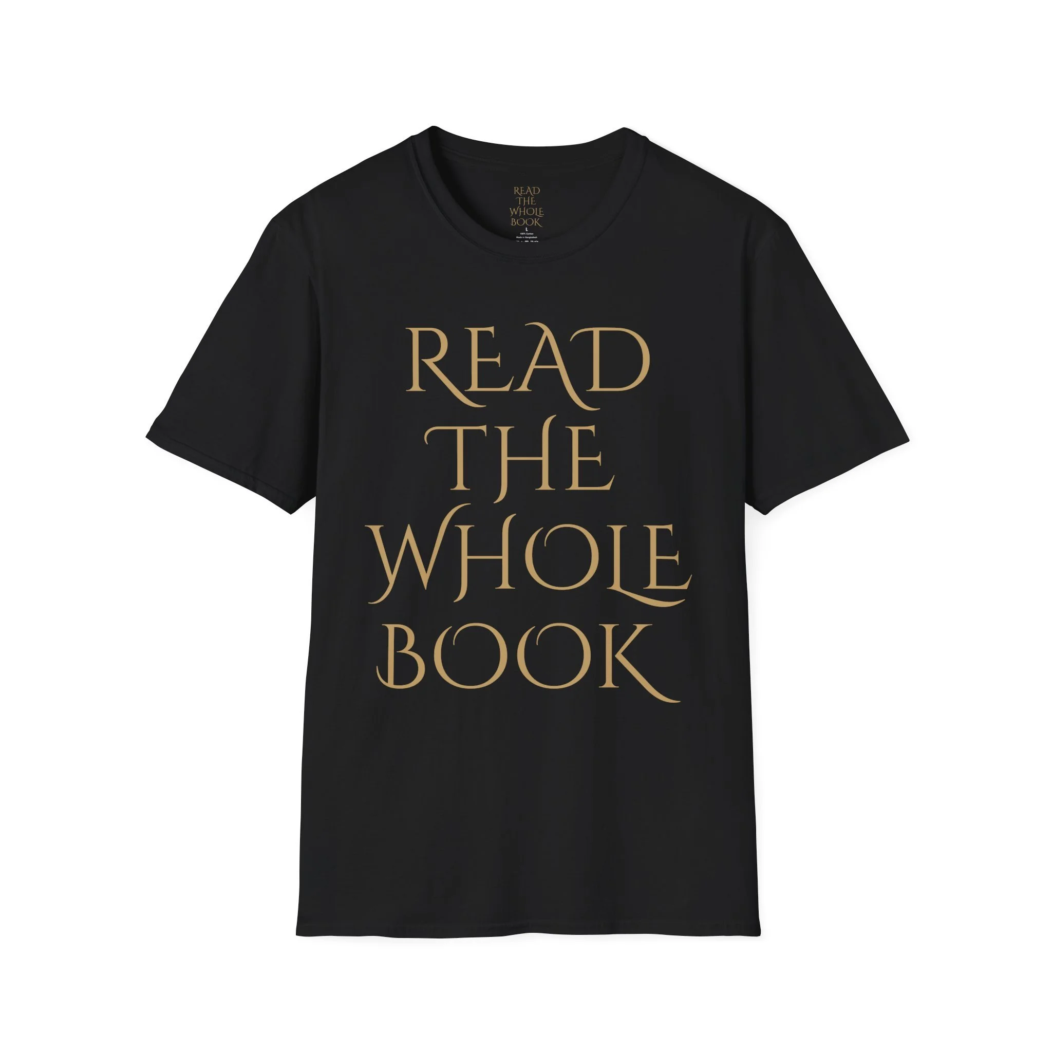 Read the Whole Book — Feminist Theology Tee — Sacred Rebellion Collection — Unisex Fit — She Creates Love