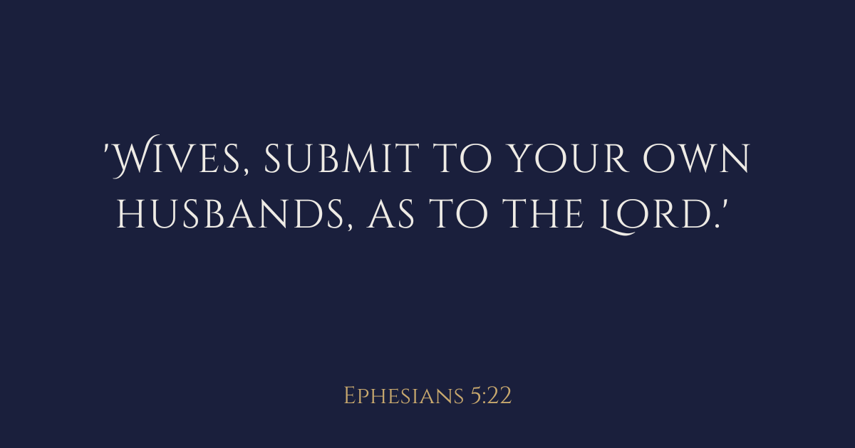 Installment 05 · Ephesians 5:22–24