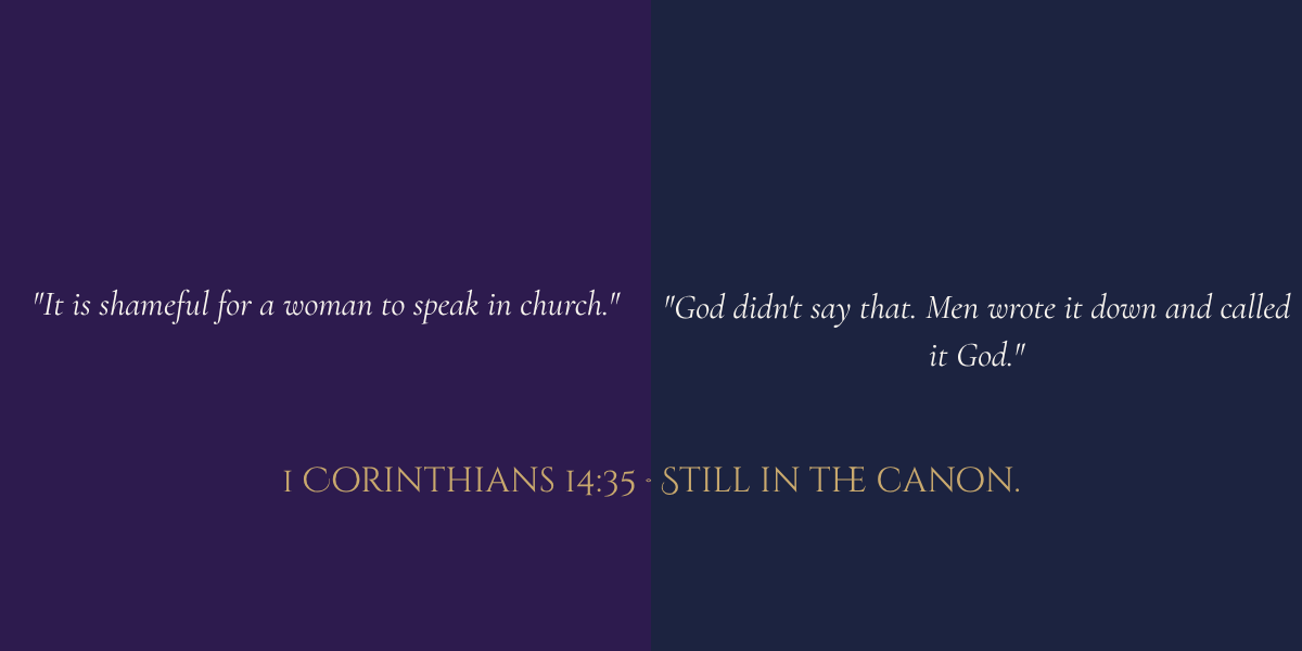 Installment 08 · 1 Corinthians 14:34–35