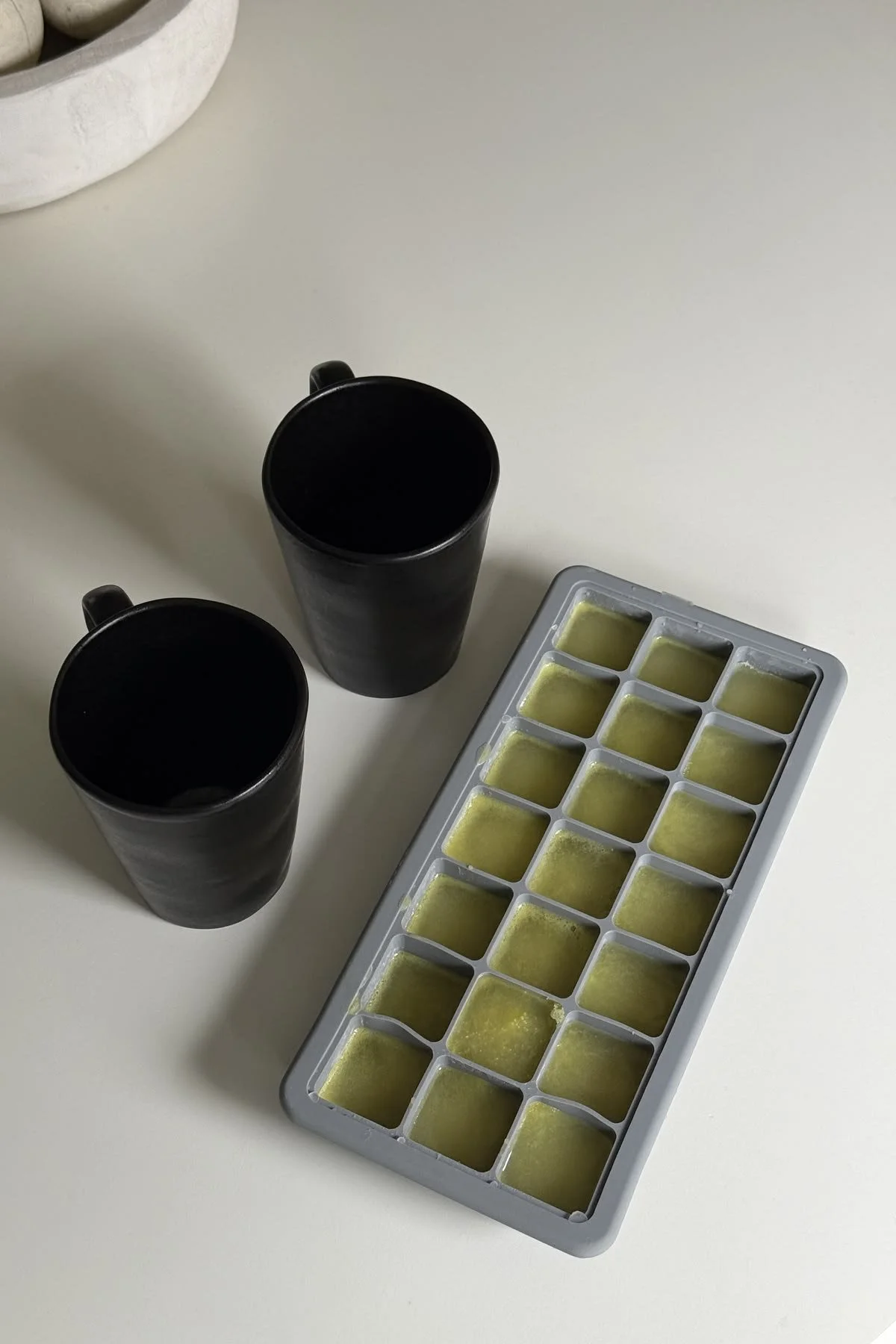 Ginger Lemon Tea Cubes