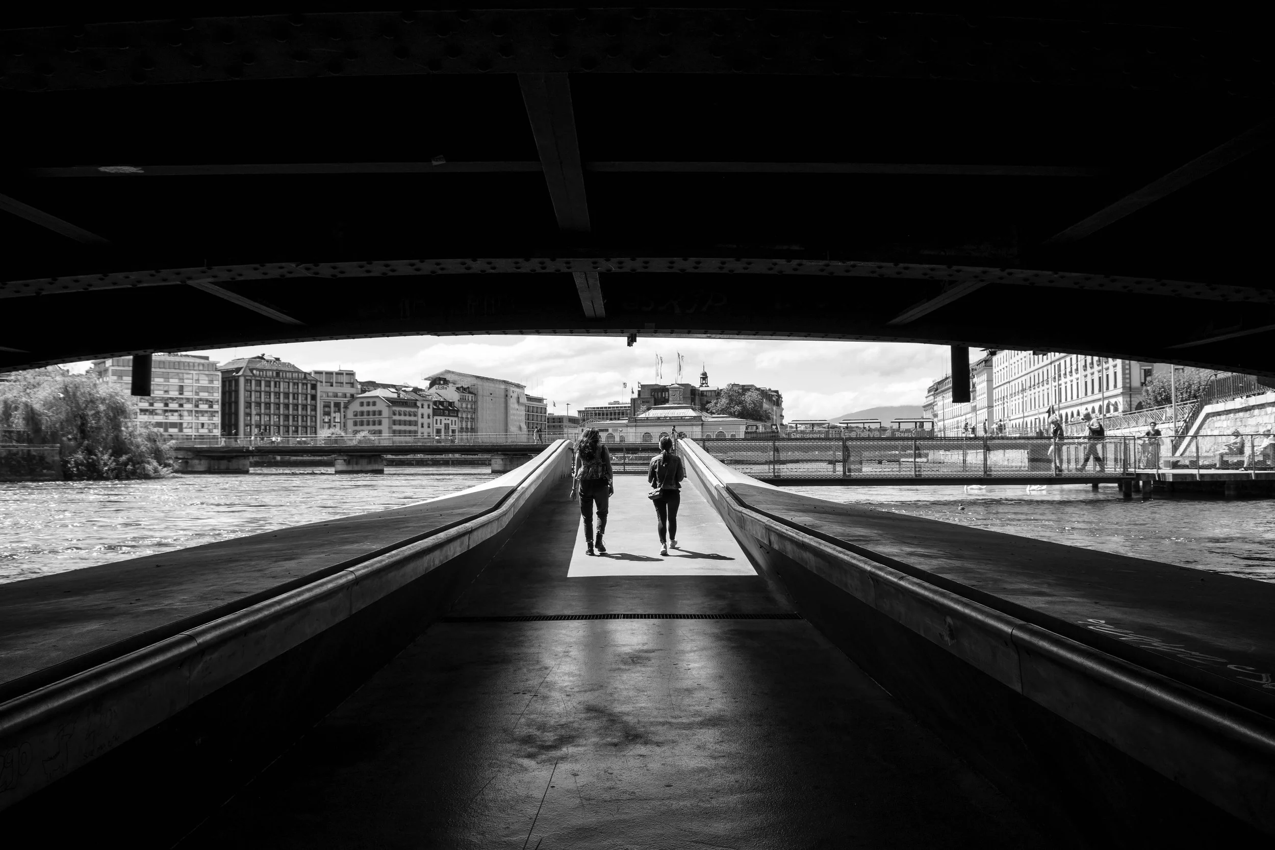 Sisters Under Bridge.jpg