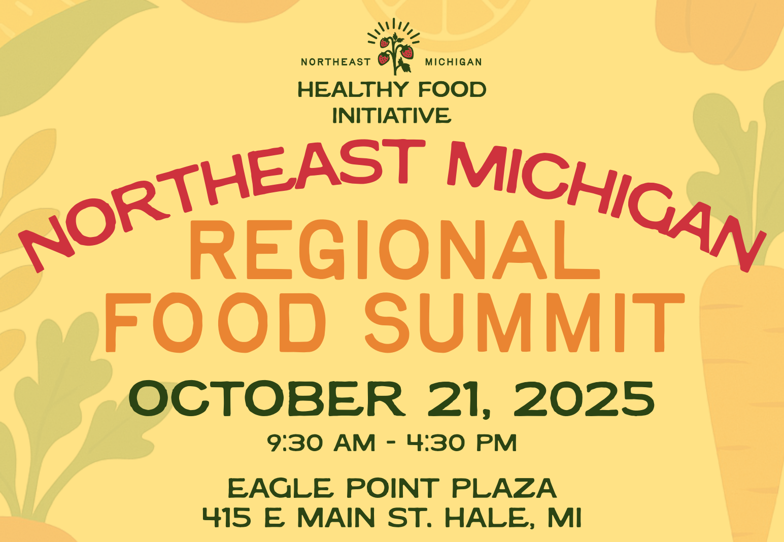 Northeast Michigan Regional Food Summit