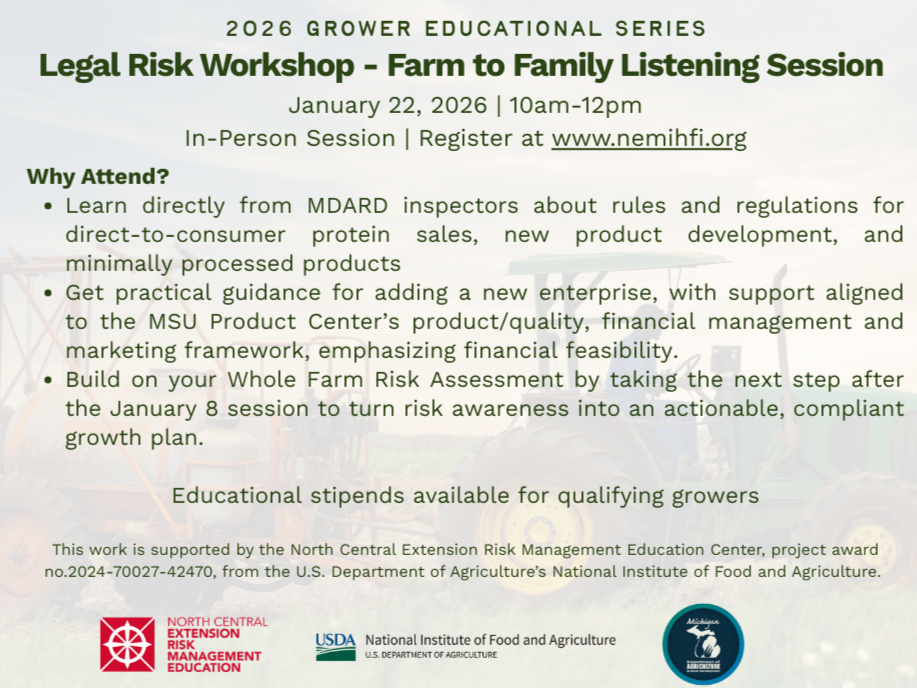 MDARD Farm to Family Listening Session 