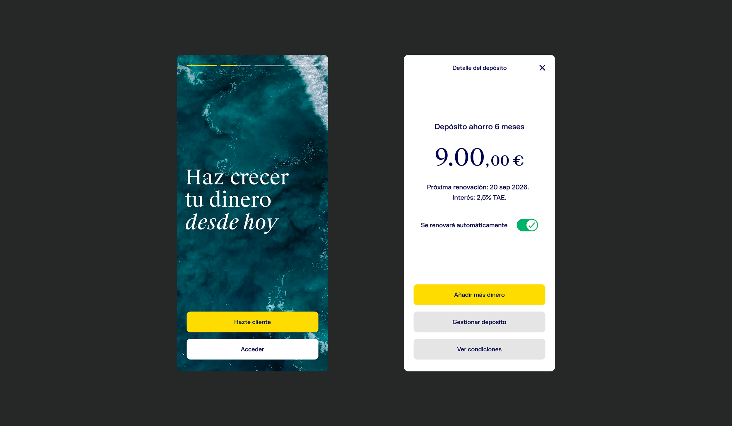 app banking uxui