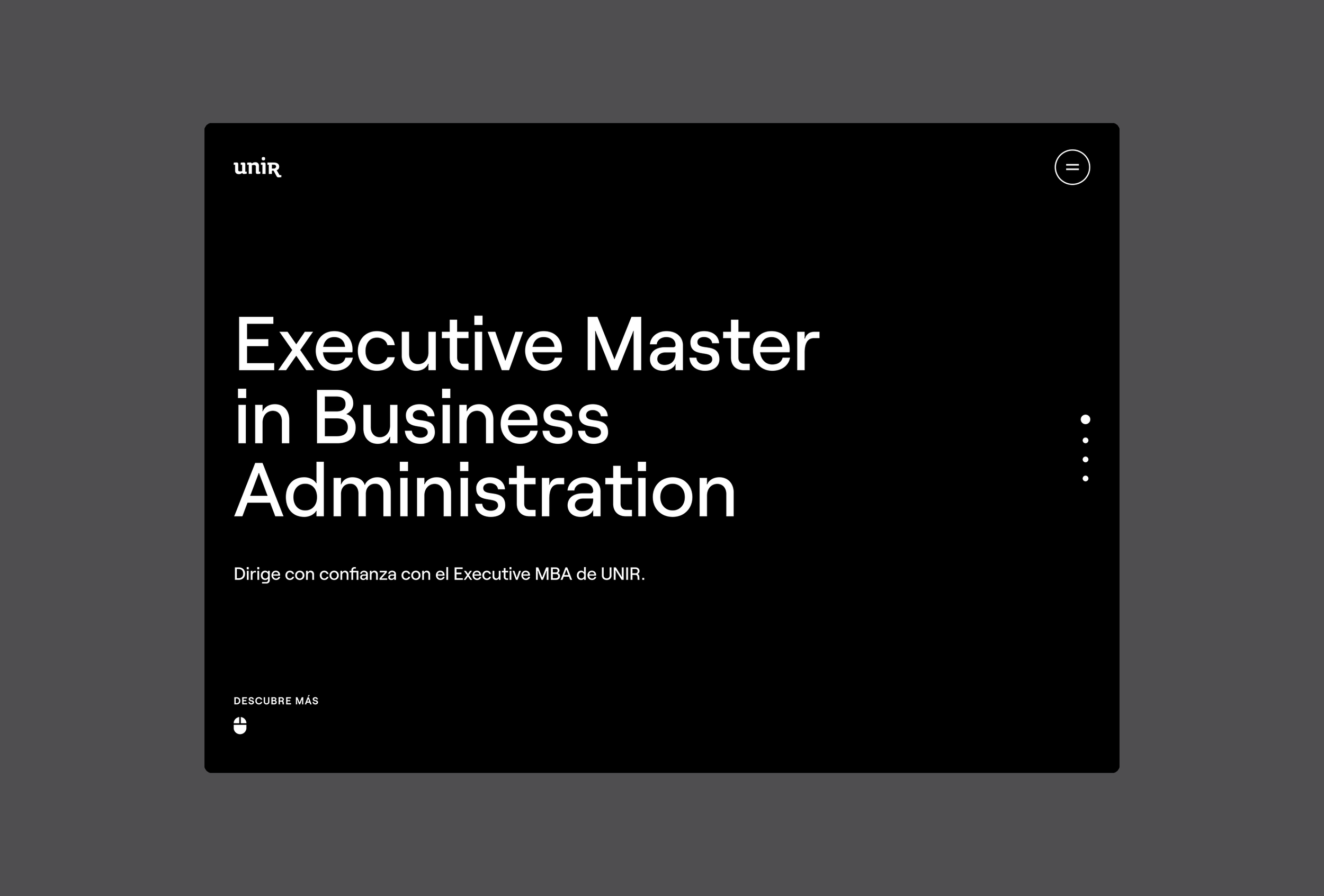 UNIR Executive Master