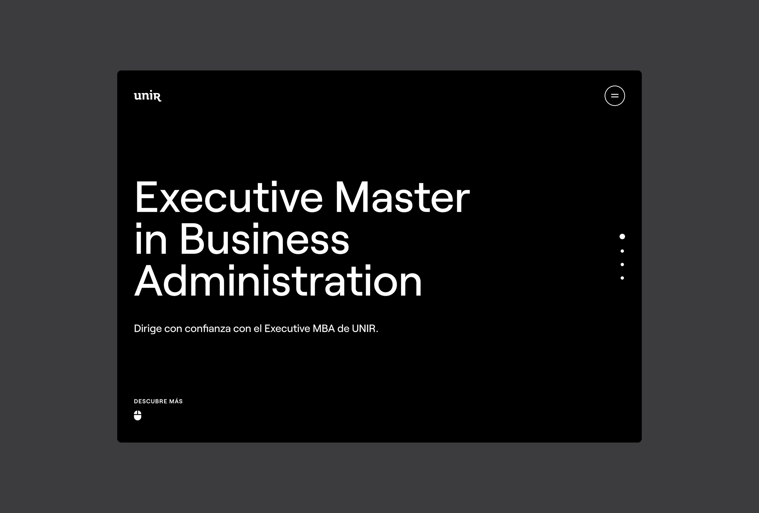 UNIR Executive Master