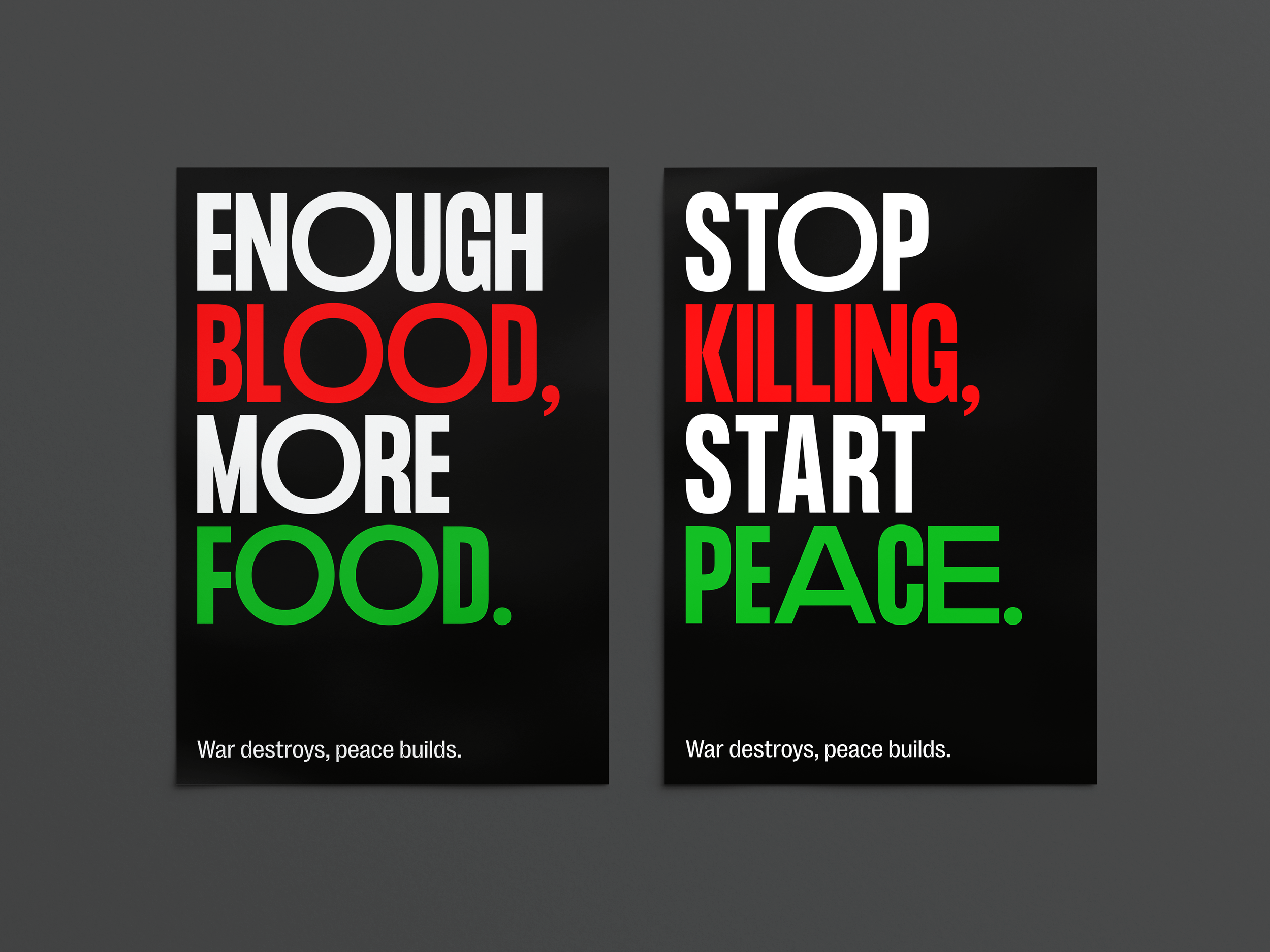 Gaza Posters – Model 02