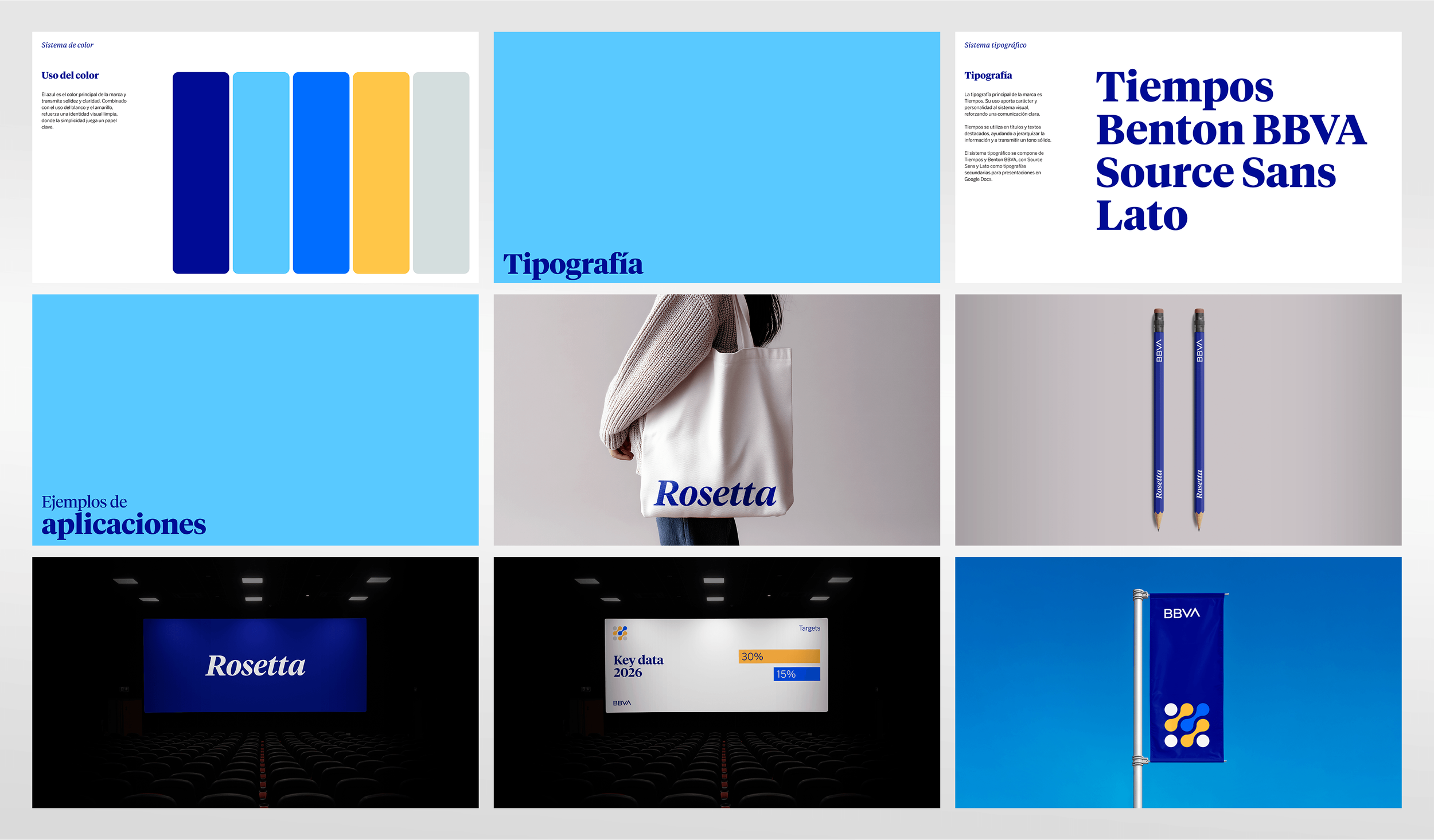 Rosetta press branding
