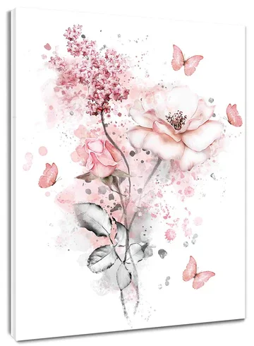 16W x 20H inches. Picture can be customized. Modern Artwork Material: Premium Canvas no smell and waterproof easy to clean it will not fade.