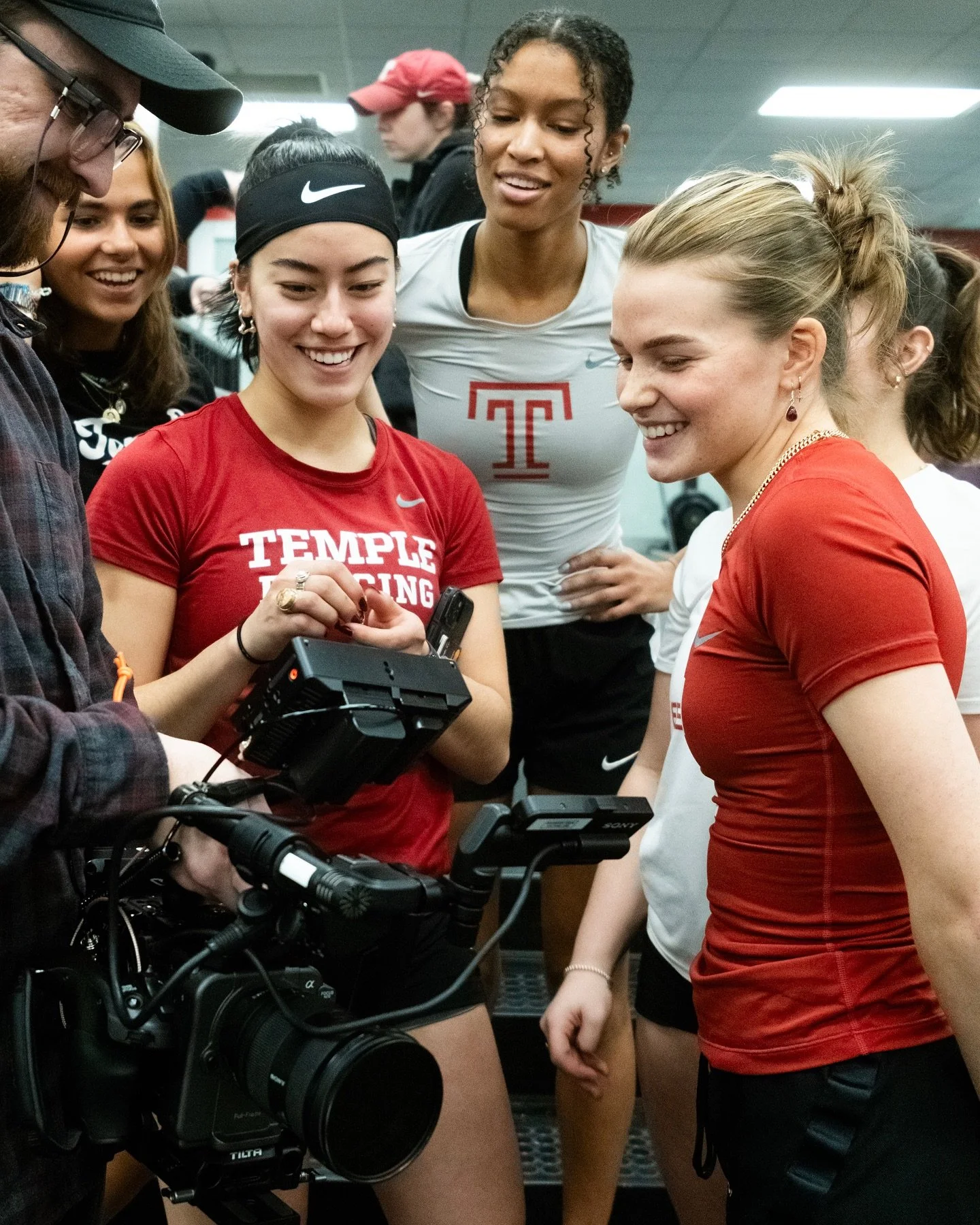Great times behind the lens on our set with @templefencing - Collaborating with talented athletes is what we love to do! 
.
.
.
.
#cinematographers #setlife #sonyalpha #sonycine #filmmaking