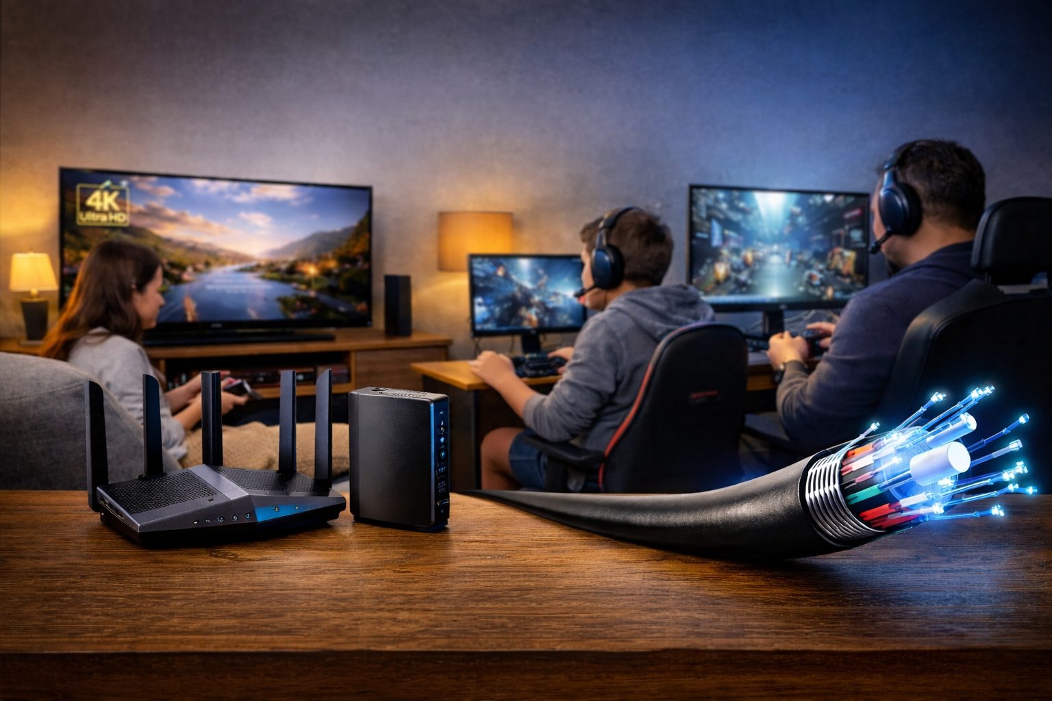 Top Fibre Plans for Streaming and Gaming