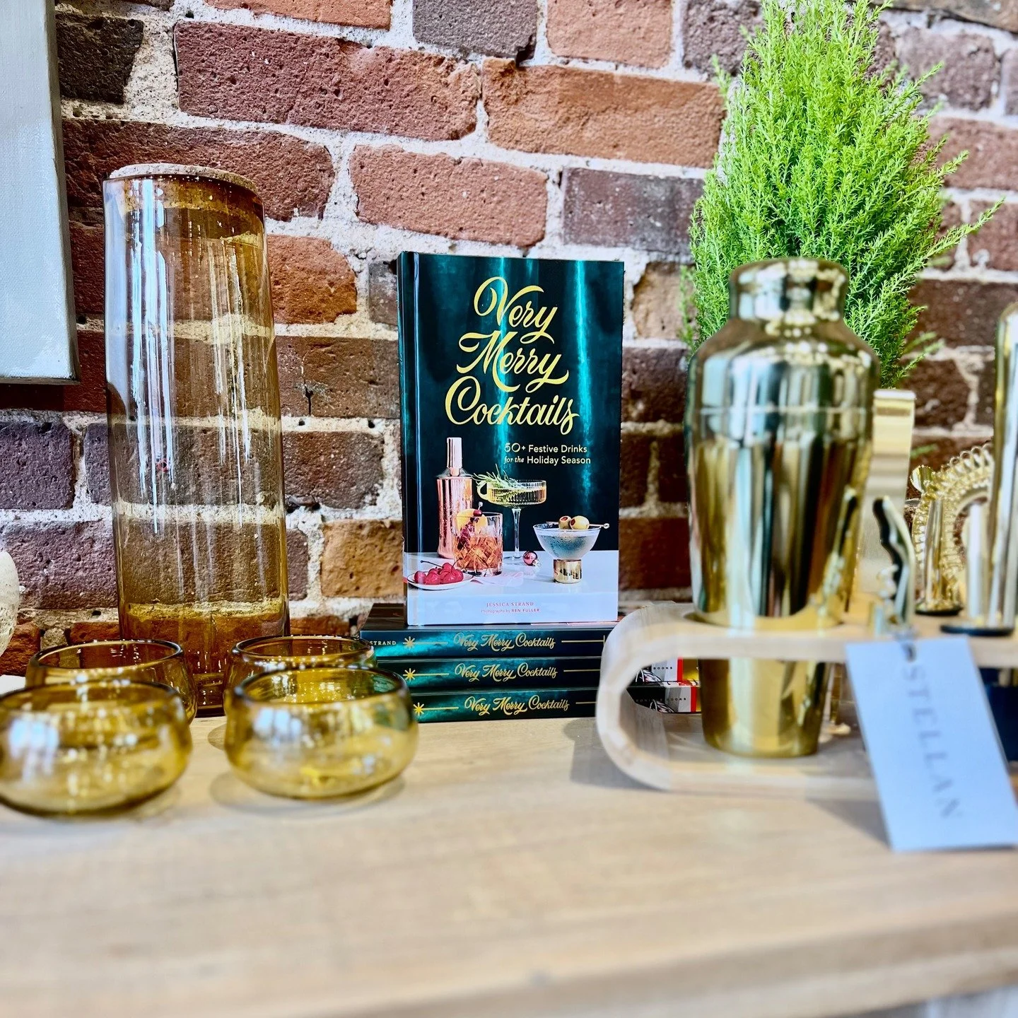 If you look closely, there are some holiday treats popping up @shop_stellan From Mezcal infusion sets, to live lemon cypress trees!