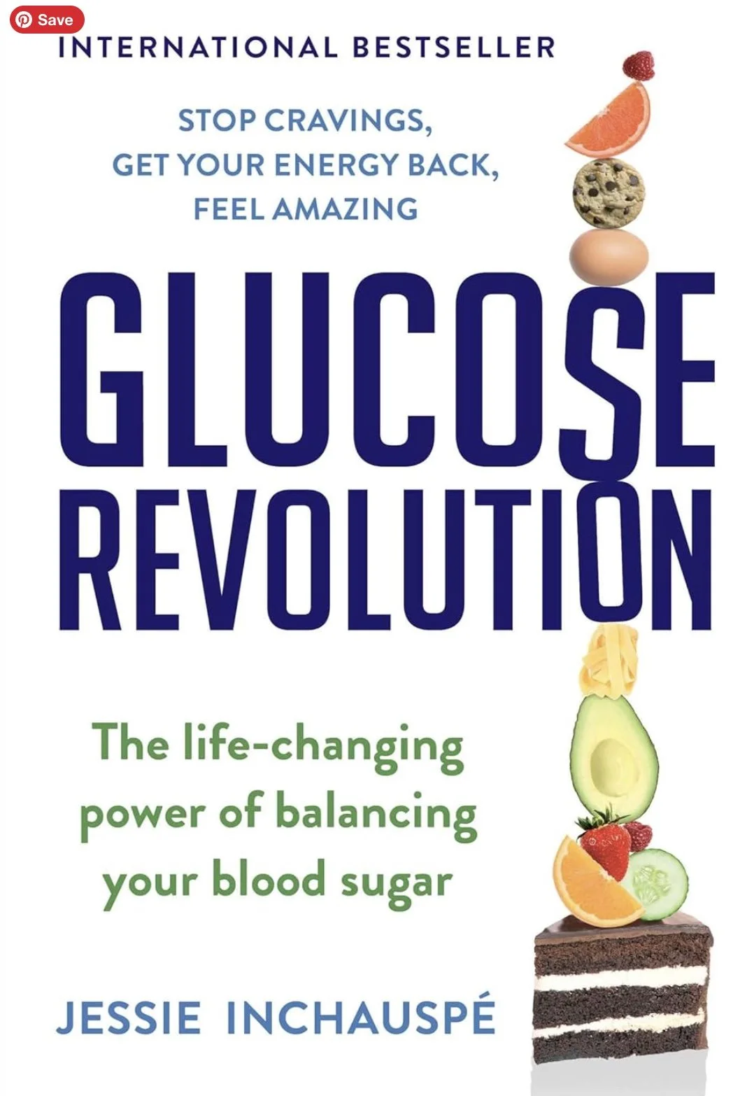 Glucose Revolution: The Life-Changing Power of Balancing Your Blood Sugar (2022) by Jessie Inchauspe. Balance your glucose (blood sugar) and transform your health — better sleep, fewer cravings, steady energy, clearer skin, easier weight loss, happie