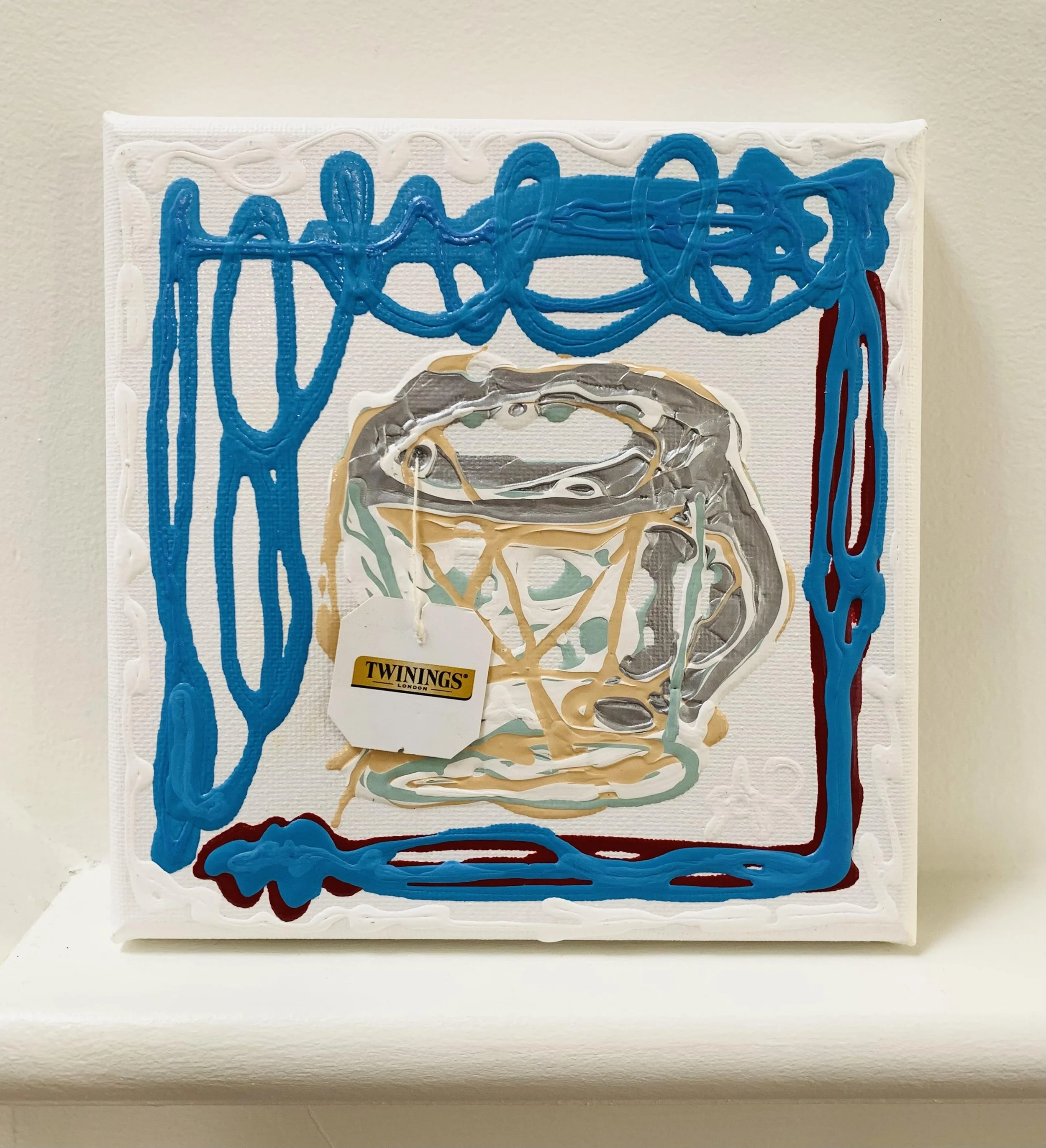 "Earl Grey” 6x6 - Price $40 (CAN). Use the Contact section of the website and send me an email to buy. I will ship to you directly.