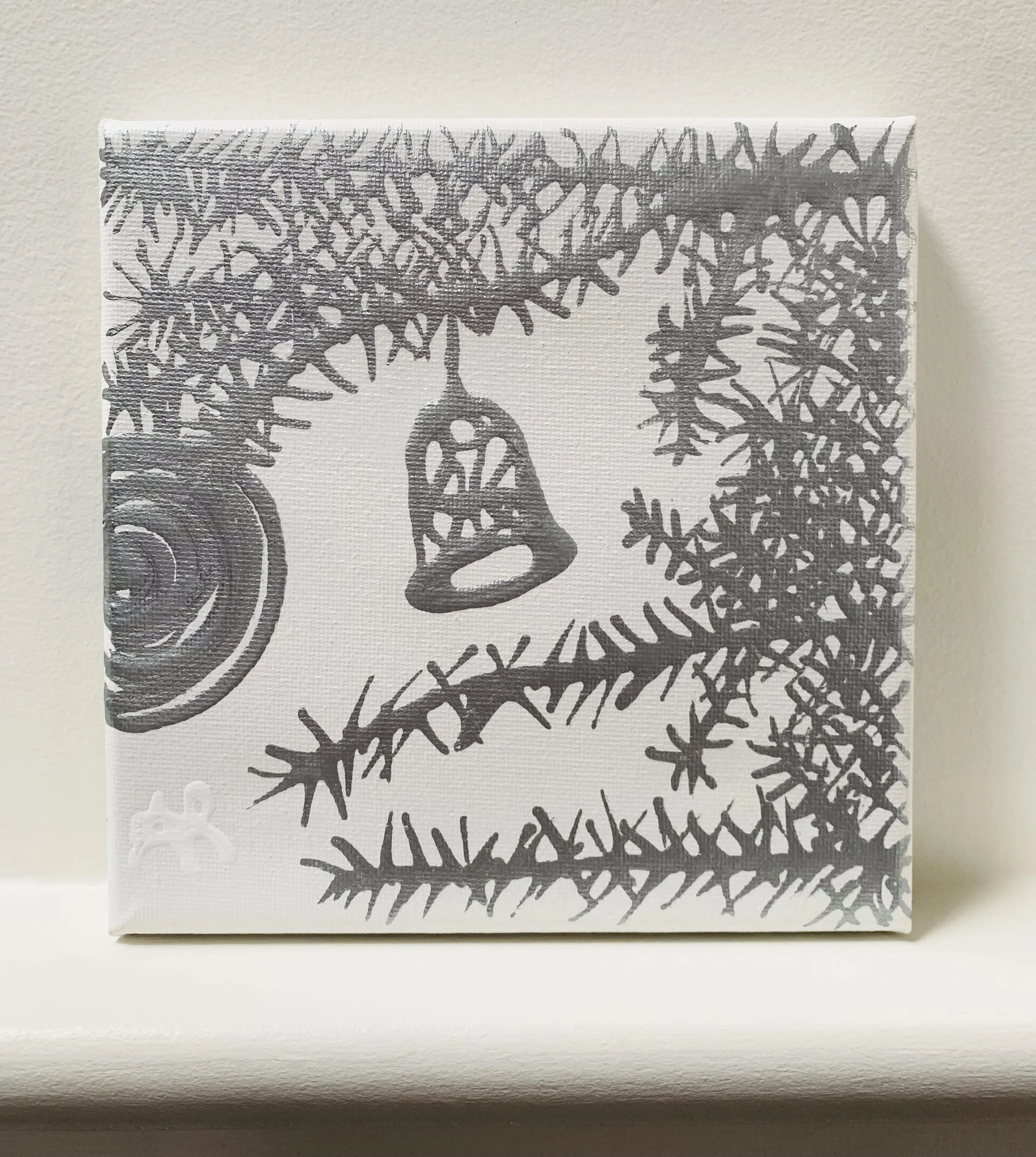 "An Angel Gets its Wings” 6x6 - Price $36 (CAN). Use the Contact section of the website and send me an email to buy. I will ship to you directly.