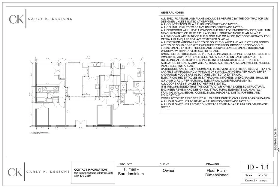 Are you planning a new construction project or looking to remodel your home? Let me help bring your vision to life with dimensioned floor plans and a comprehensive set of construction documents. Reach out through the link in my bio to discuss your pr