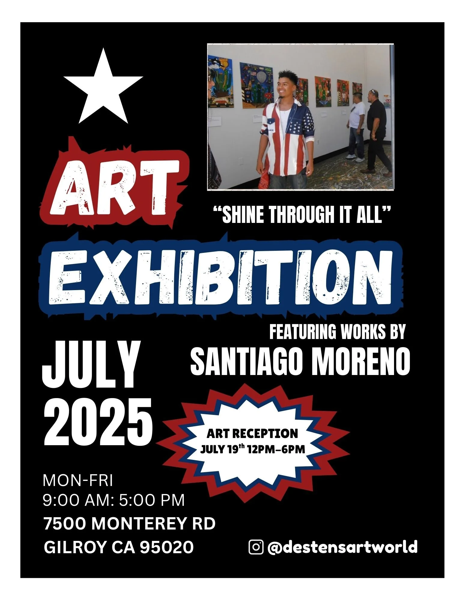 SHINE THROUGH IT ALL ART EXHIBIT PART TWO