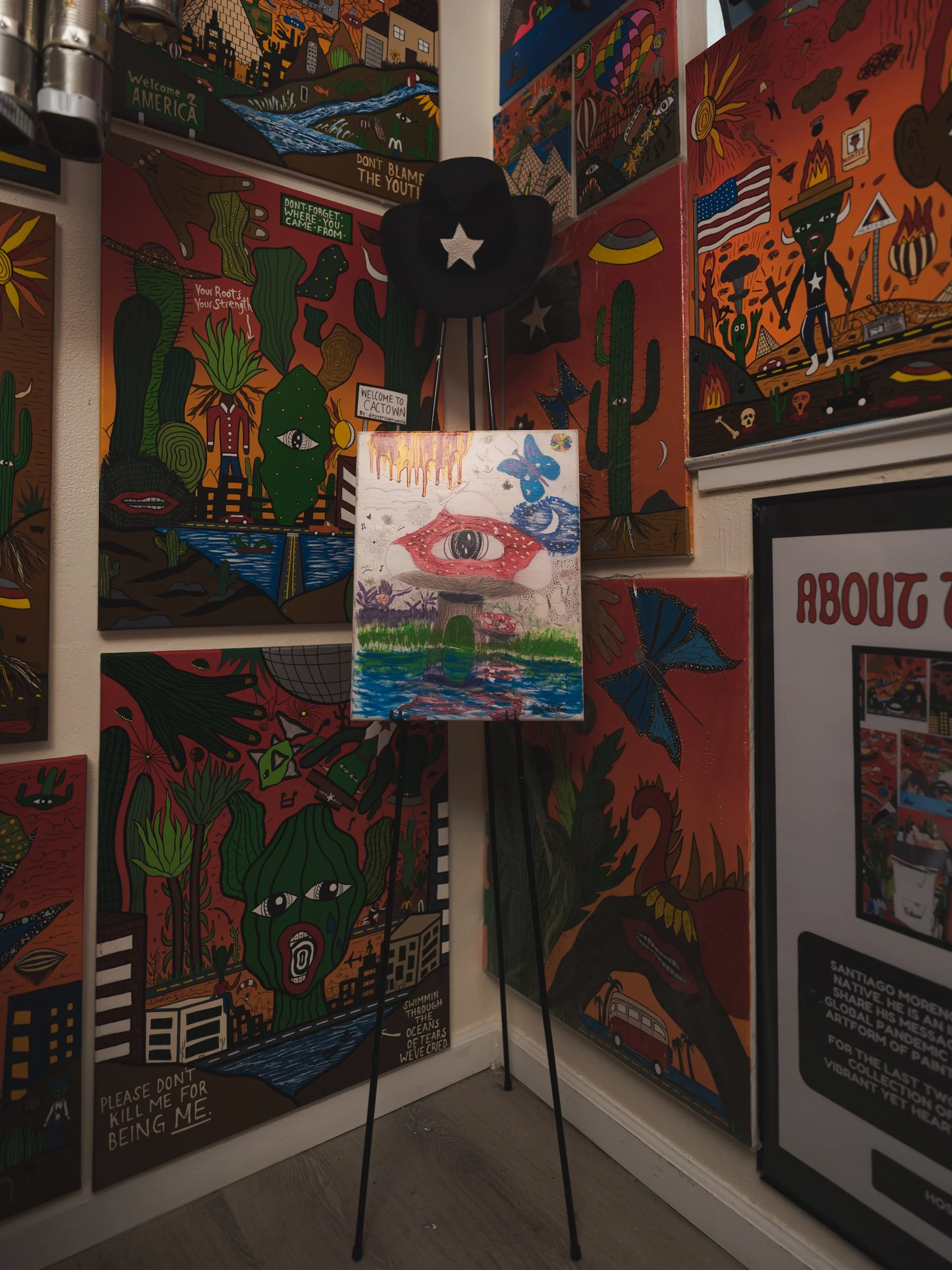 Welcome to DESTENSARTWORLD, where creativity transforms into vision and vision becomes art. More than paintings, each piece reflects my journey, soul, and truth. Imagination has no limits every stroke tells a story. Explore Santiago’s collaborations.