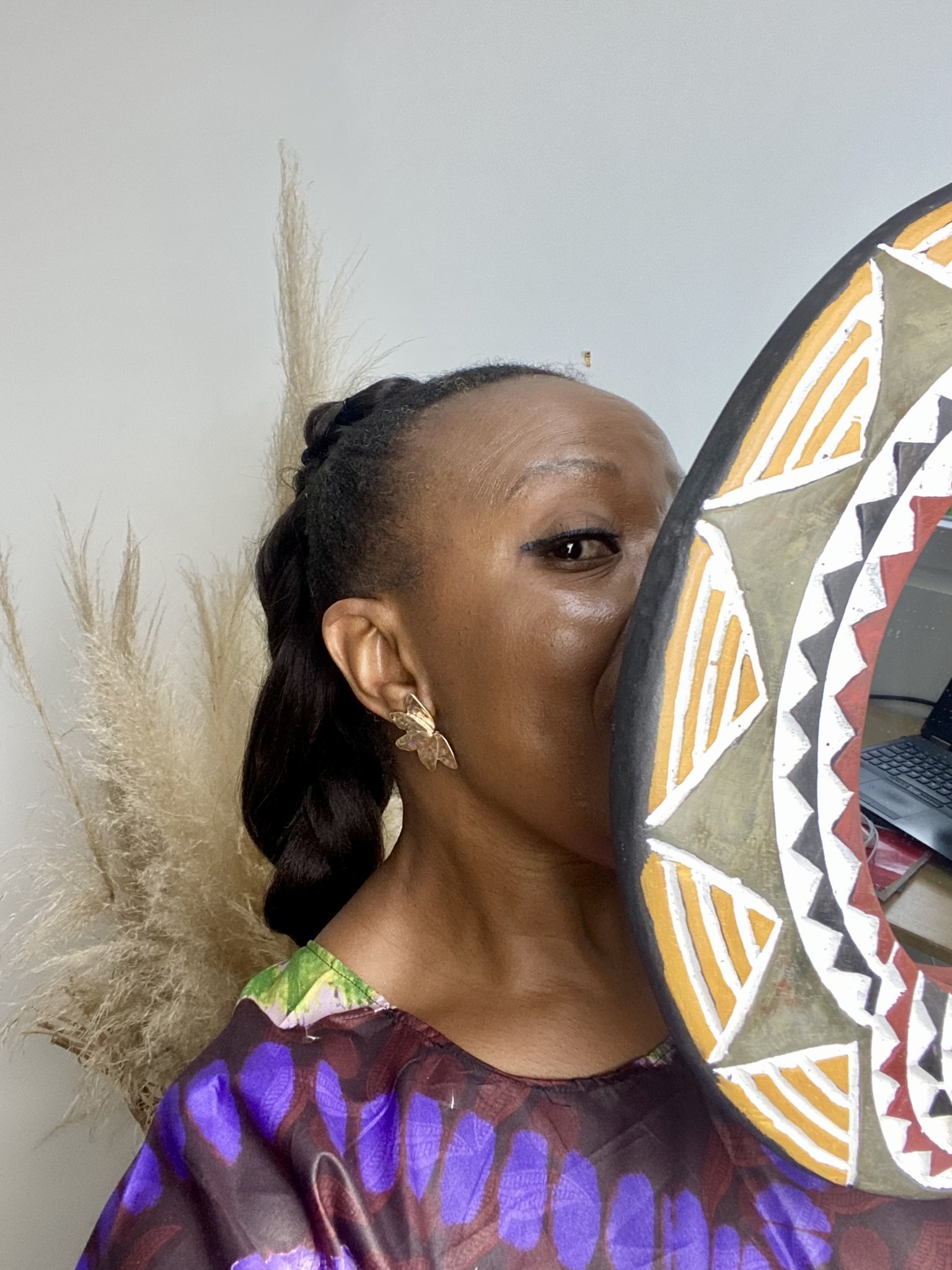 Les Couleurs du Paon - Miroir NAYA – La chaleur de l’ocre - Déco Ethnique Chic