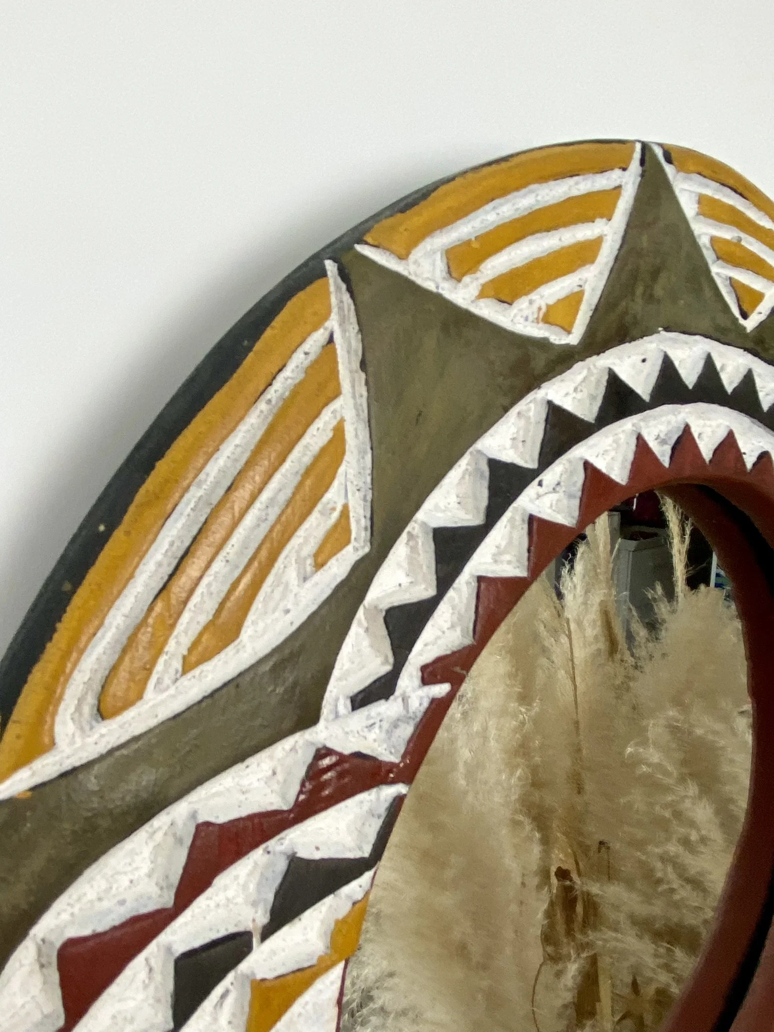 Les Couleurs du Paon - Miroir NAYA – La chaleur de l’ocre - Déco Ethnique Chic