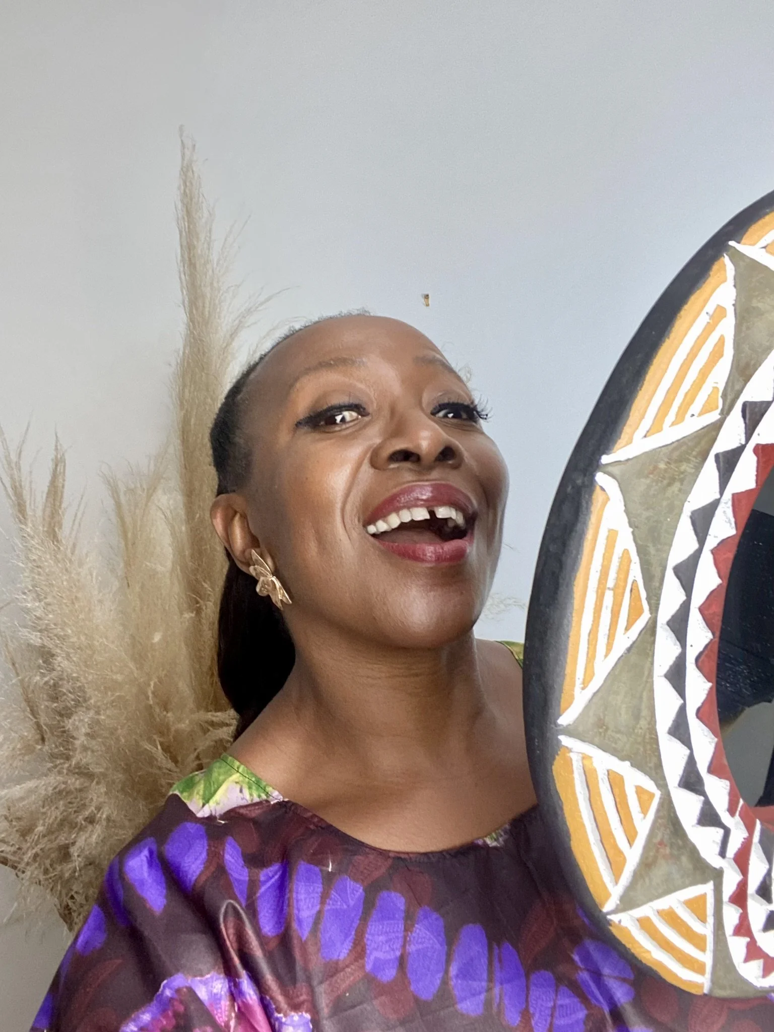 Les Couleurs du Paon - Miroir NAYA – La chaleur de l’ocre - Déco Ethnique Chic