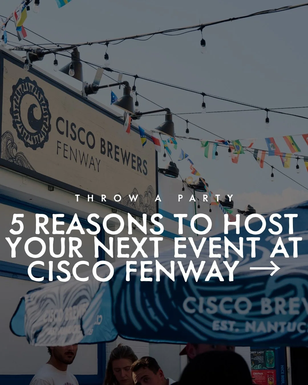 Your party 🤝 our place.
Book your next event at Cisco Fenway &rarr; link in bio.

#Bostonholidayparties #Bostonevents #Bostoneventspace #Bostonvenues #Fenway