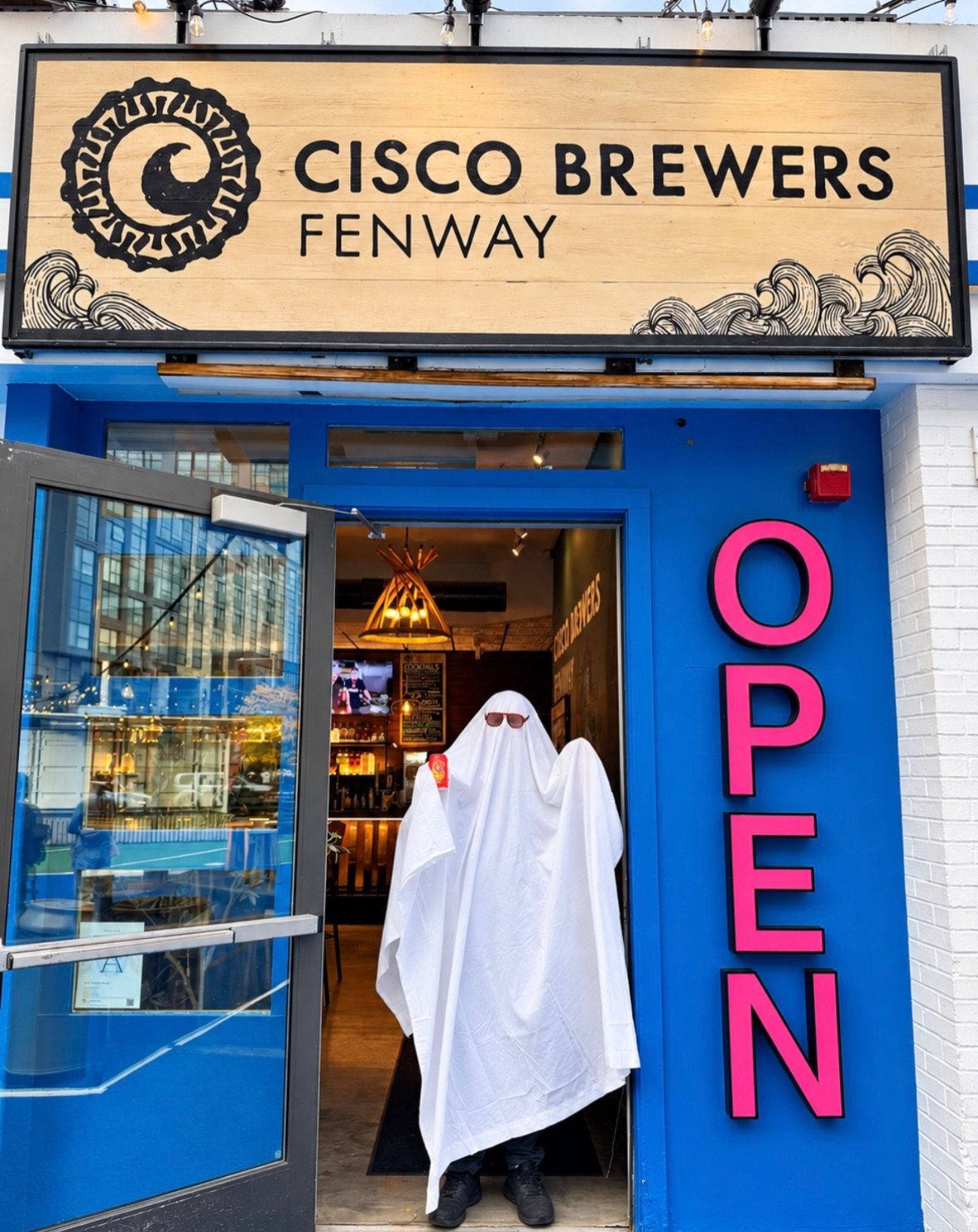 The GRIPAH Ghost dropping in to remind you that we&rsquo;re OPEN!👻🍻

Swing by for a bite, sip on your favorite fall cocktail, dance to live music and catch the games on the big screen all day long!