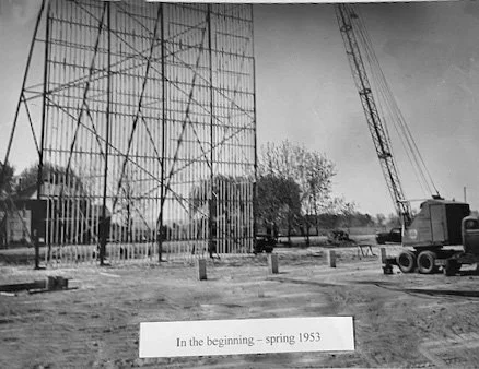 parma motor-vu construction begins in 1953