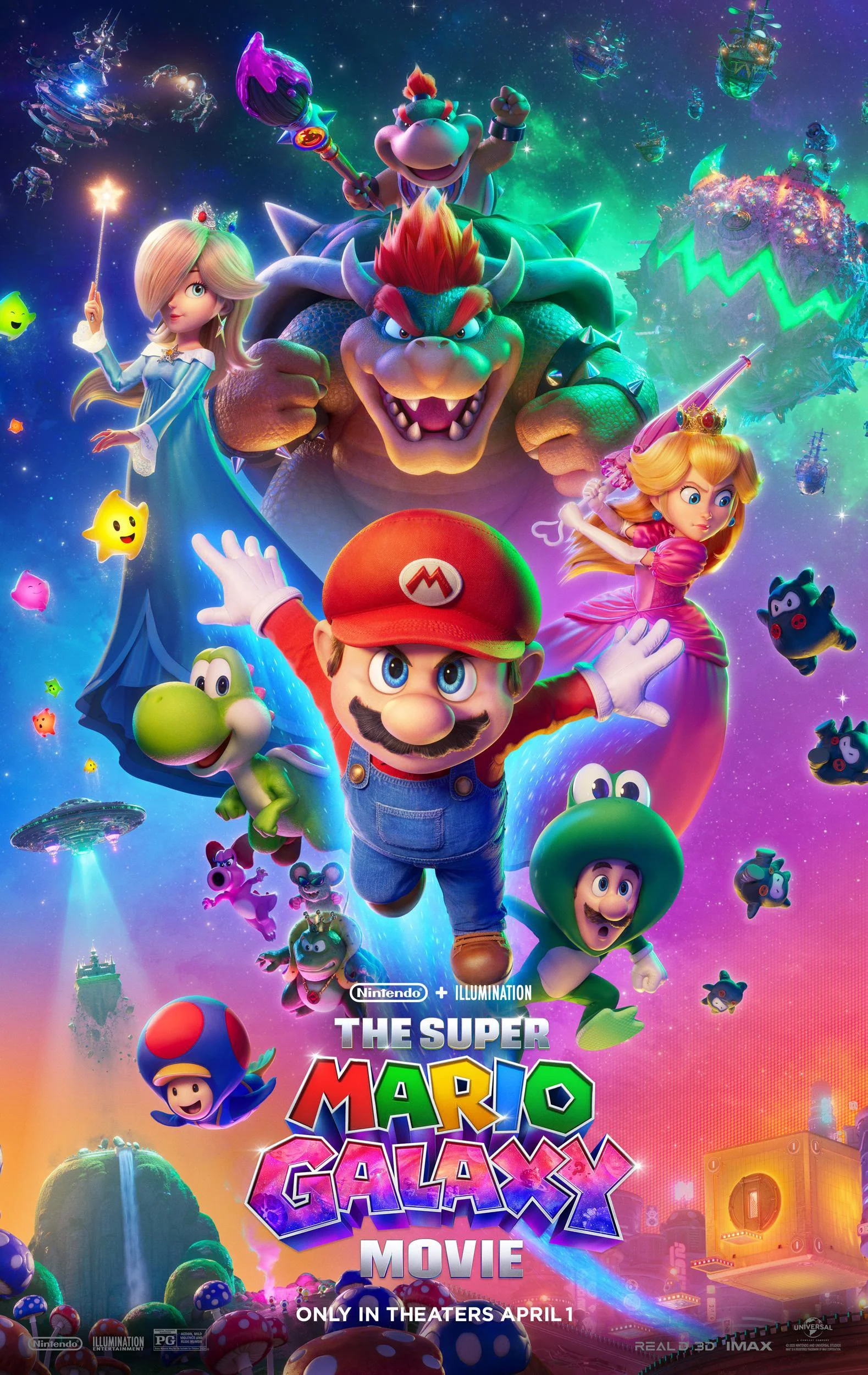 THE SUPER MARIO GALAXY MOVIE (PG)