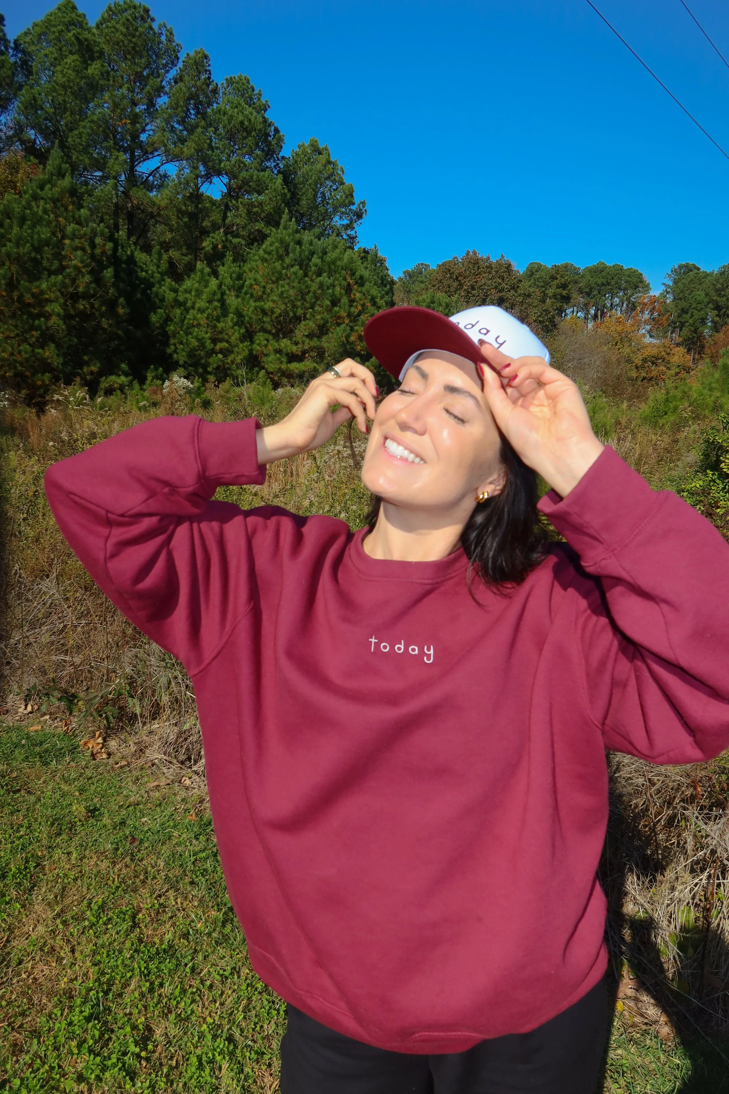 Seek First Today Crew Neck Sweatshirt