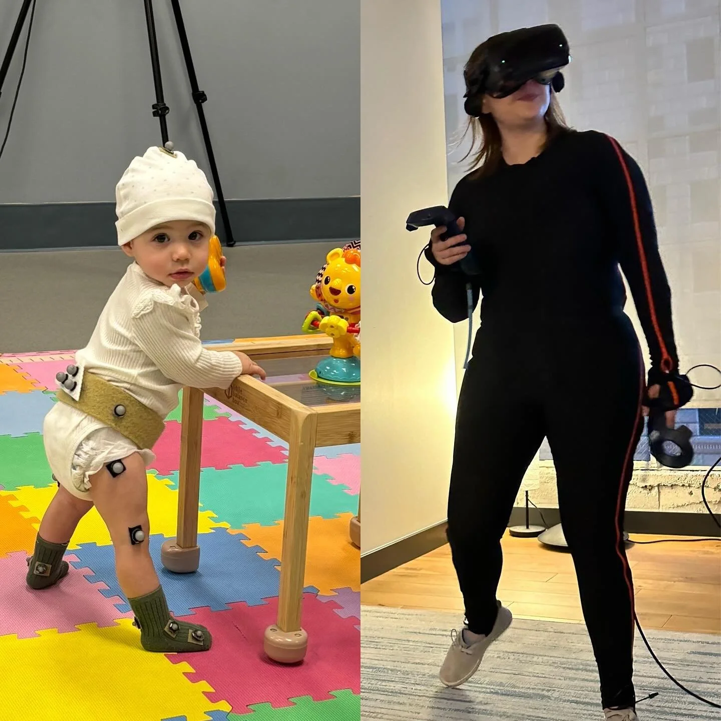 Uhhh&hellip; like mother, like daughter I guess! I mean, I DID mocap while she was in my belly so I guess it was only a matter of time? Just didn&rsquo;t expect it so soon!

Real talk? My baby is a baby for science🧪 She was asked to participate in a