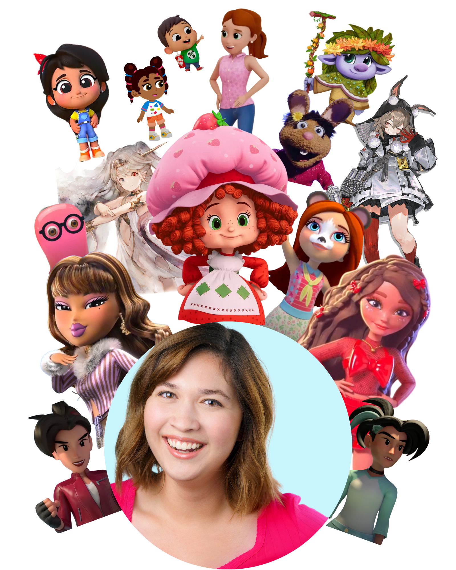 Strawberry Shortcake, Barbie, Bratz