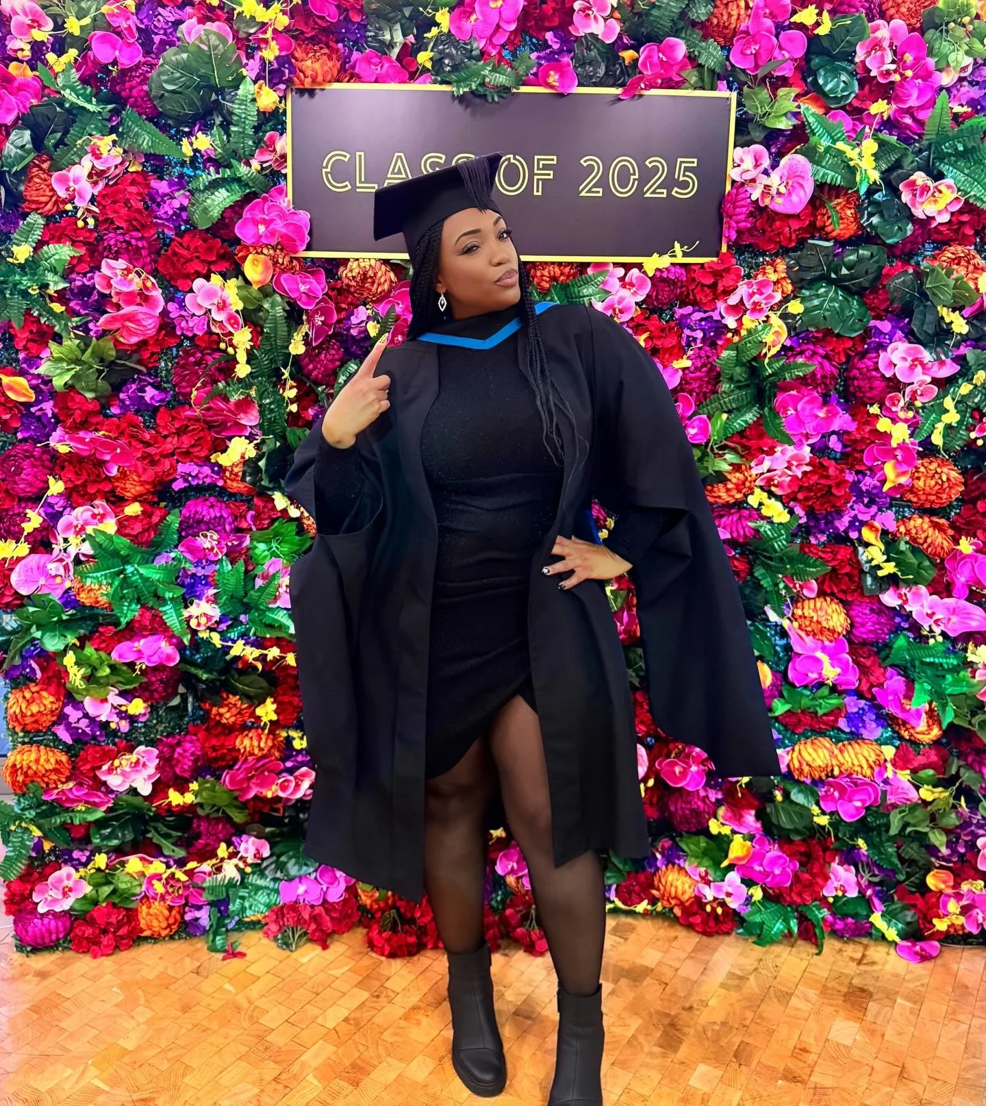 GRADUATION DAY: I have graduated from the Institute of Contemporary Music Performance, with a Masters Degree in Vocal Studies 🙌🏾. FINALLY. 

I worked so hard to get here and I am so proud of myself for getting through it. It was so good to celebrat