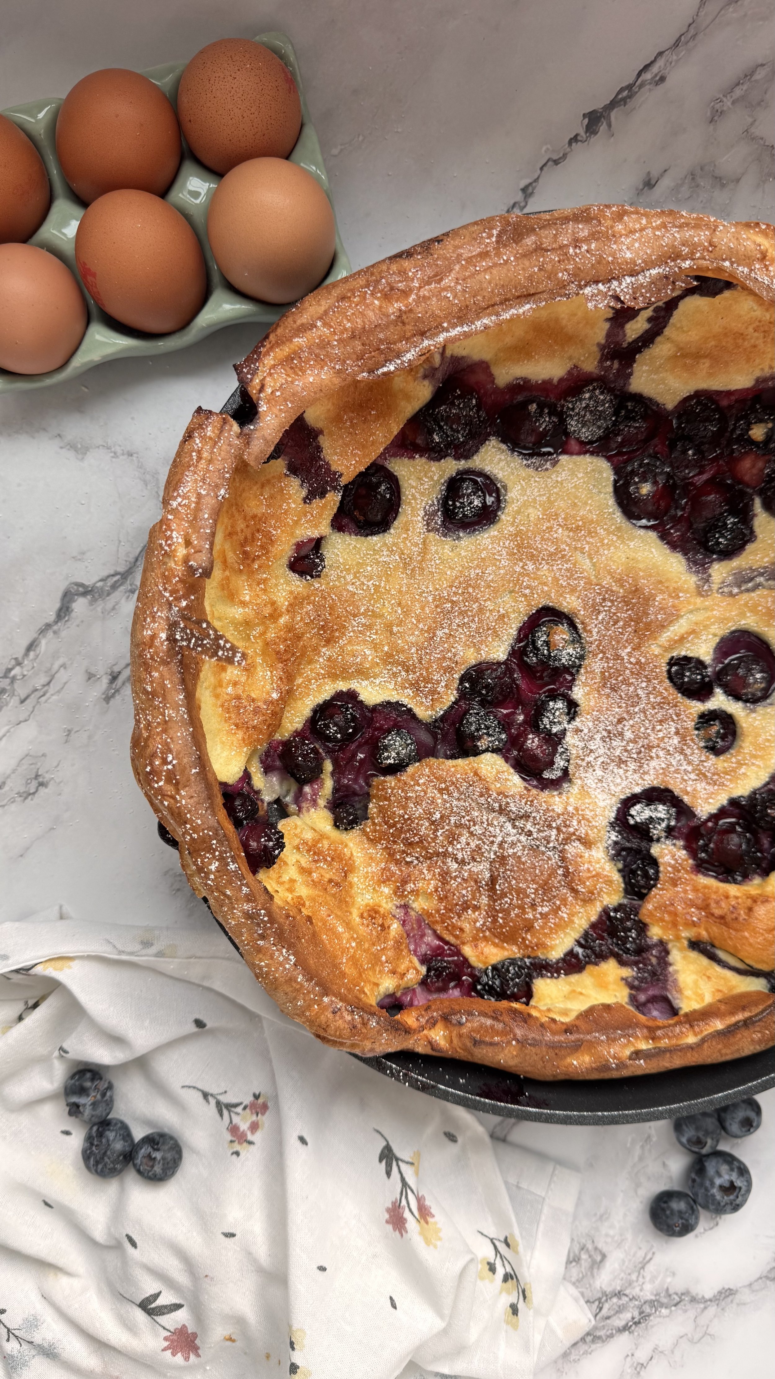 blueberry dutch baby
