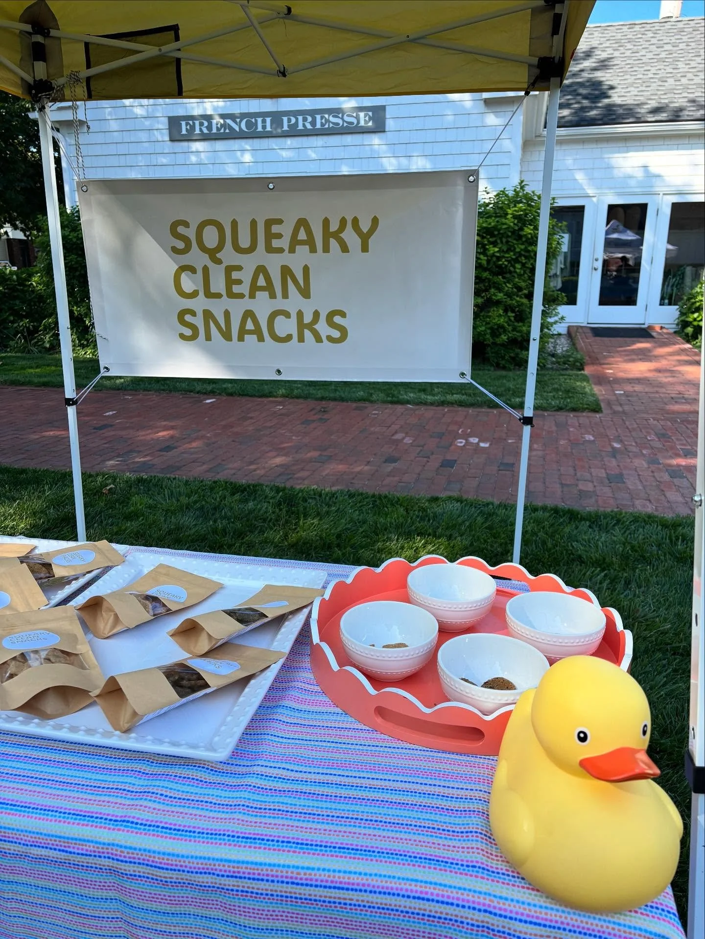 Serving up Squeaky Clean Snacks @amagansettsquare every Thursday 3:30-6