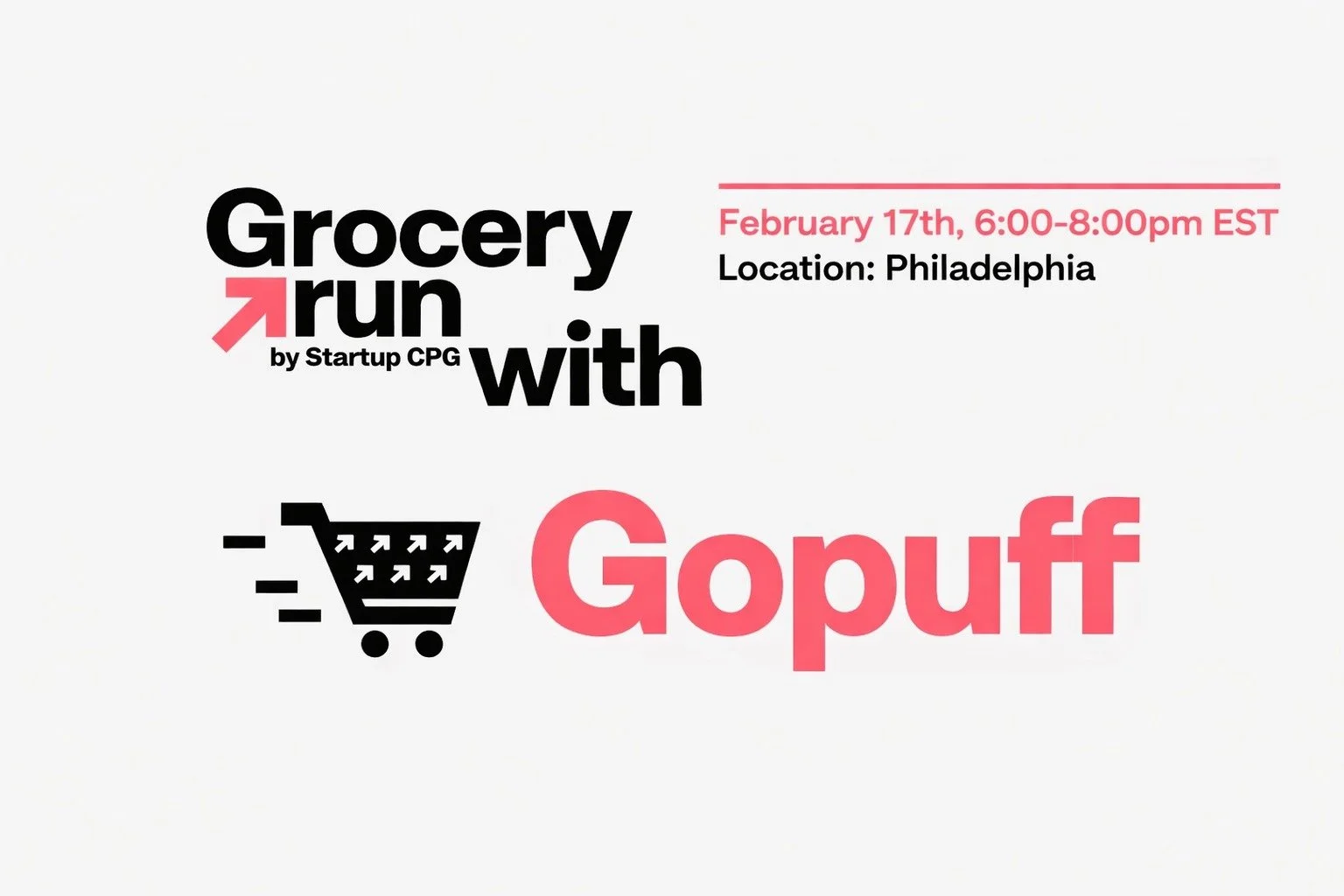 From the farm to the cart 🛒

We&rsquo;re excited to be sampling at @startupcpg Grocery Run with Gopuff.
If you&rsquo;re in the area (or thinking about it), come snack with us 👋

🔗 Link to join:

https://www.eventbrite.com/e/philadelphia-grocery-ru