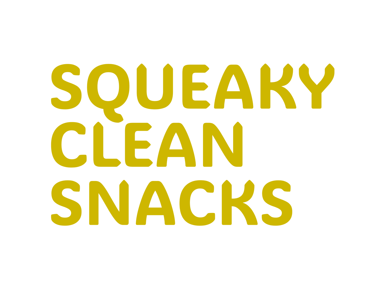 Squeaky Clean Snacks 