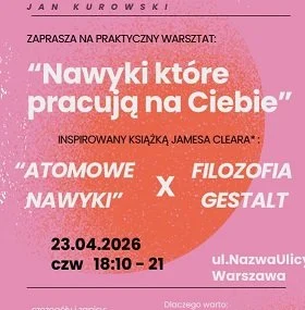 Nawyki które pracują na Ciebie